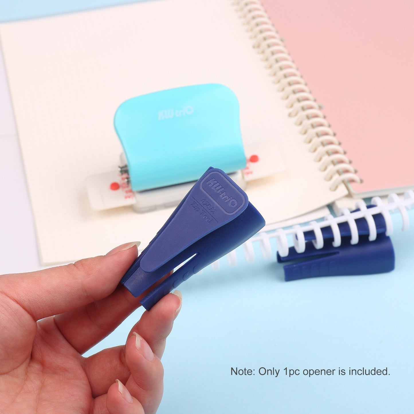 KW-trio Binder Ring Opener for Plastic Spines & Loose Leaf Combs