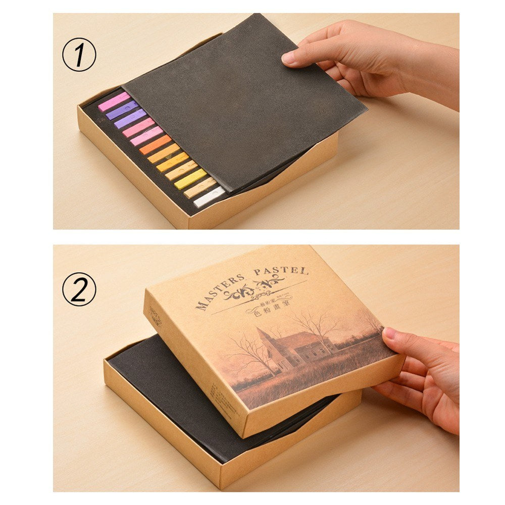 48-Color Square Pastel Set