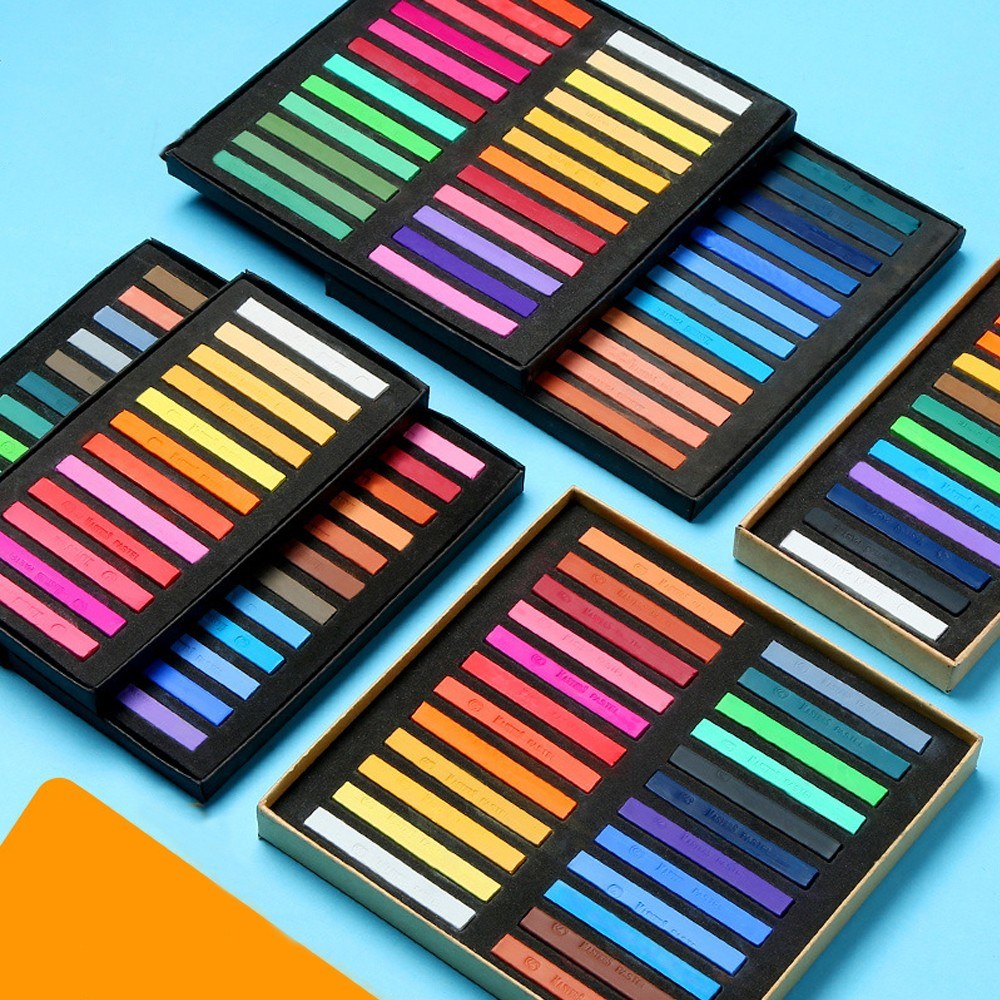48-Color Square Pastel Set