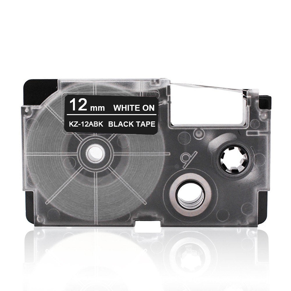 Compatible 12mm Label Tape Cartridge Ribbon