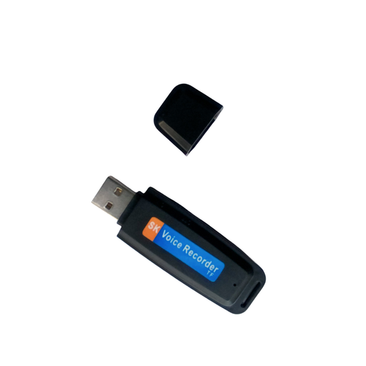 Irfora Mini USB Voice Recorder with Rechargeable Storage & 1-32G TF Card Support for Meetings, Lectures, Interviews