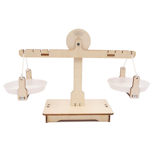 Wooden DIY Lever Balance Scale Kit