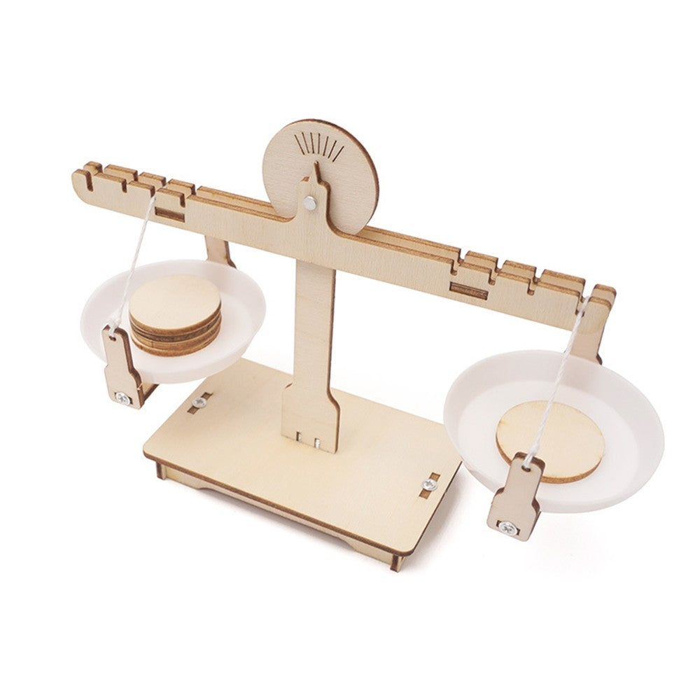 Wooden DIY Lever Balance Scale Kit
