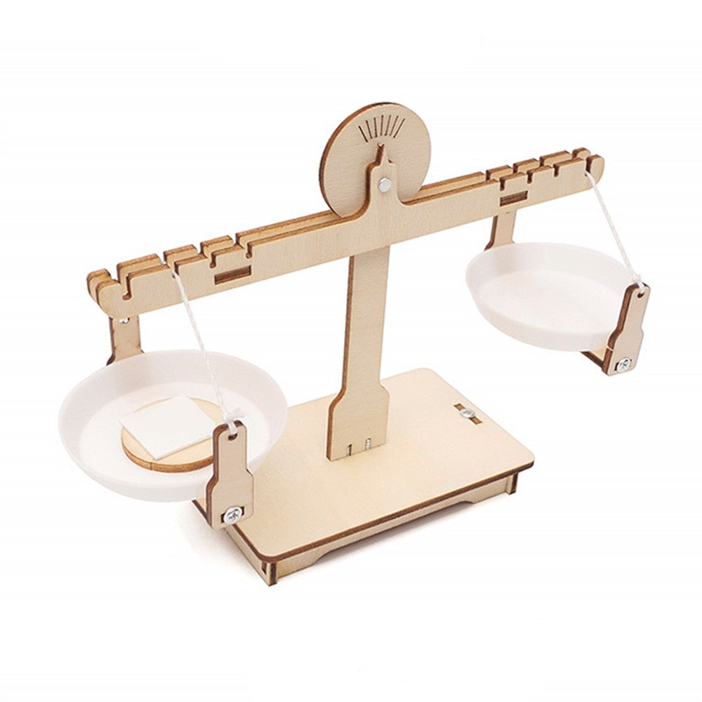 Wooden DIY Lever Balance Scale Kit