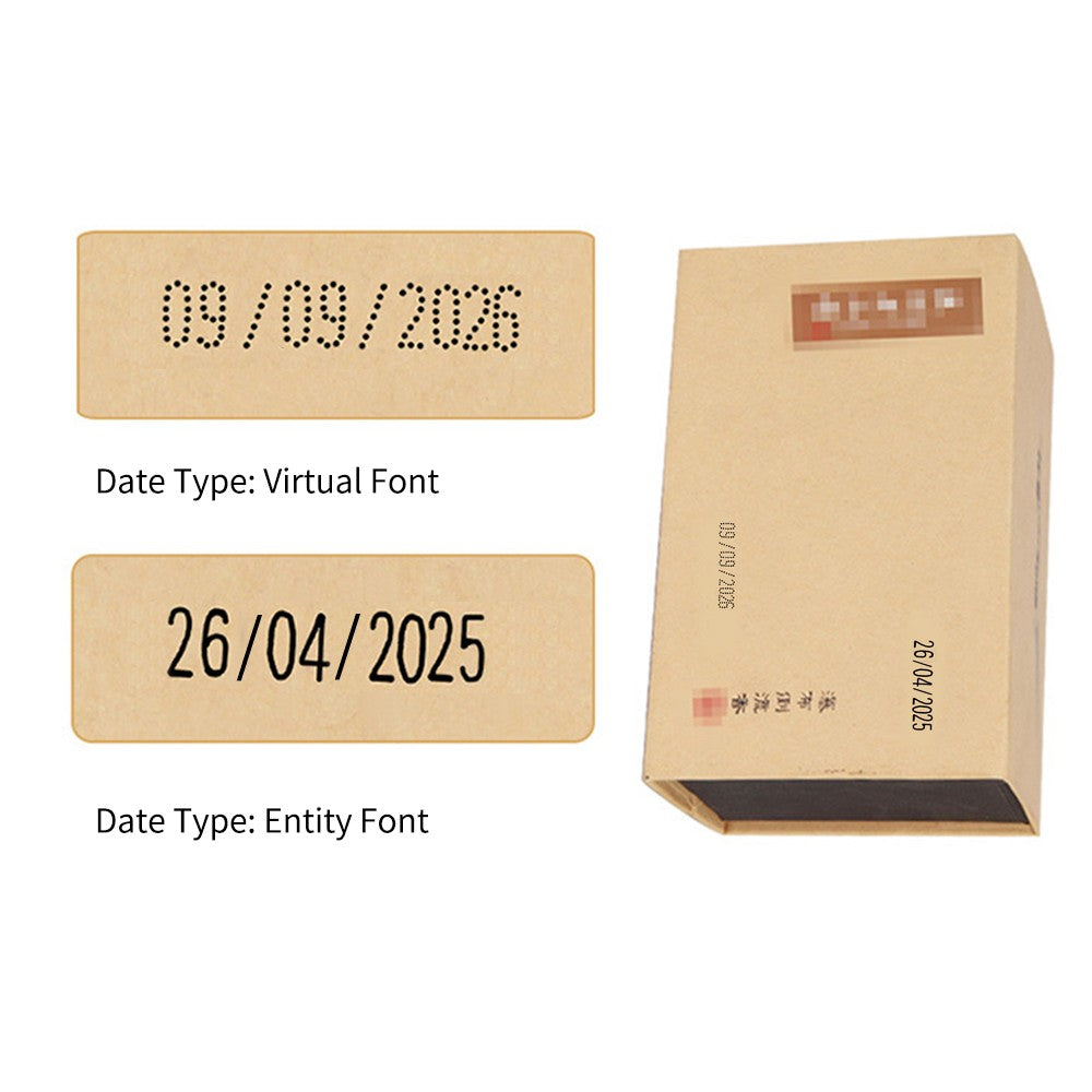 Portable Handheld Date Stamp Printer