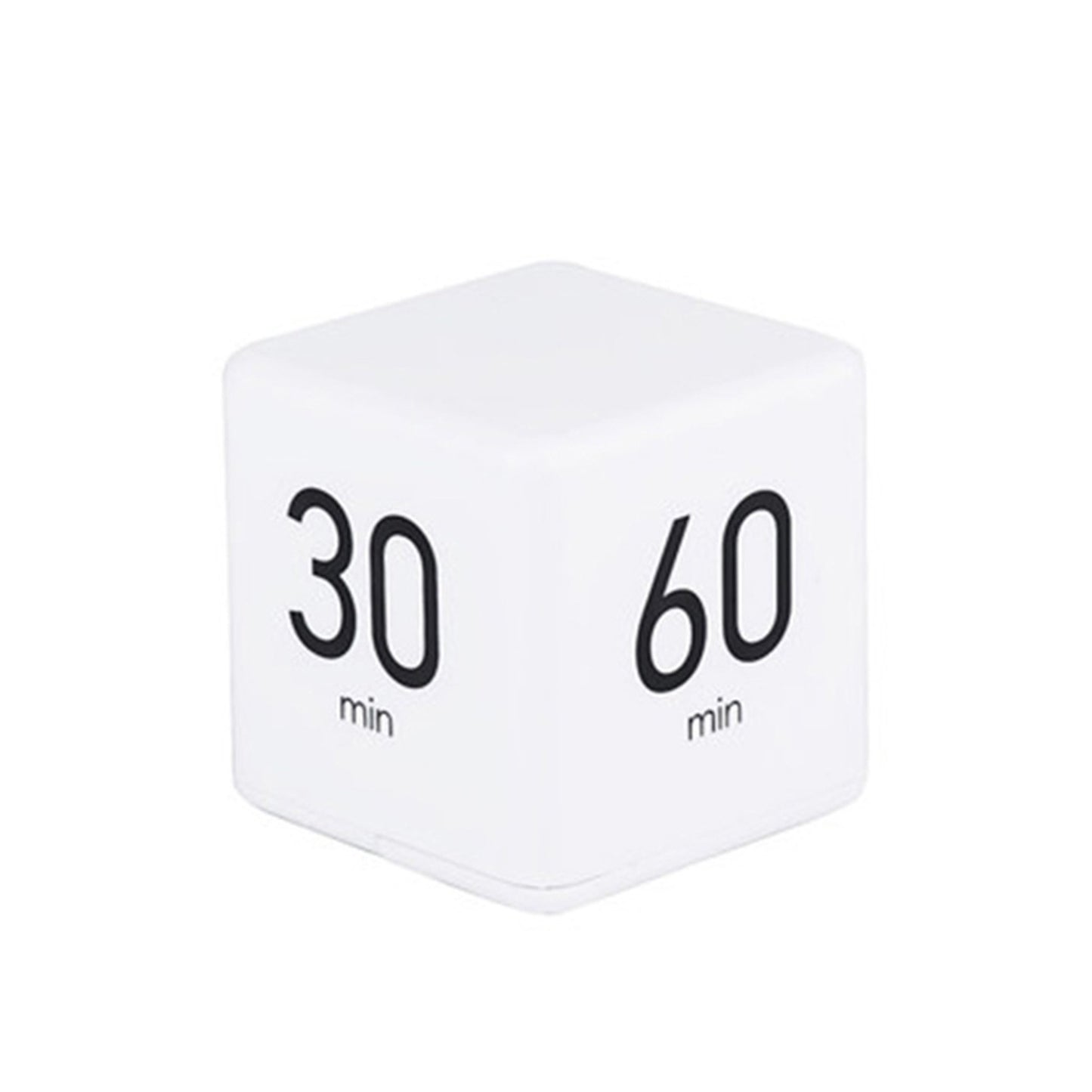 Digital Cube Timer: Flip Countdown for Kitchen, Study, Sports, and Office - 15, 20, 30, 60 Min