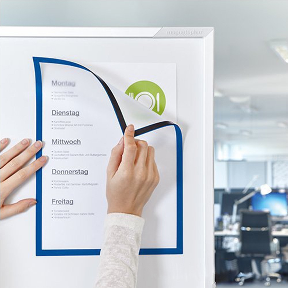 Transparent Magnetic PVC Document Display Frame