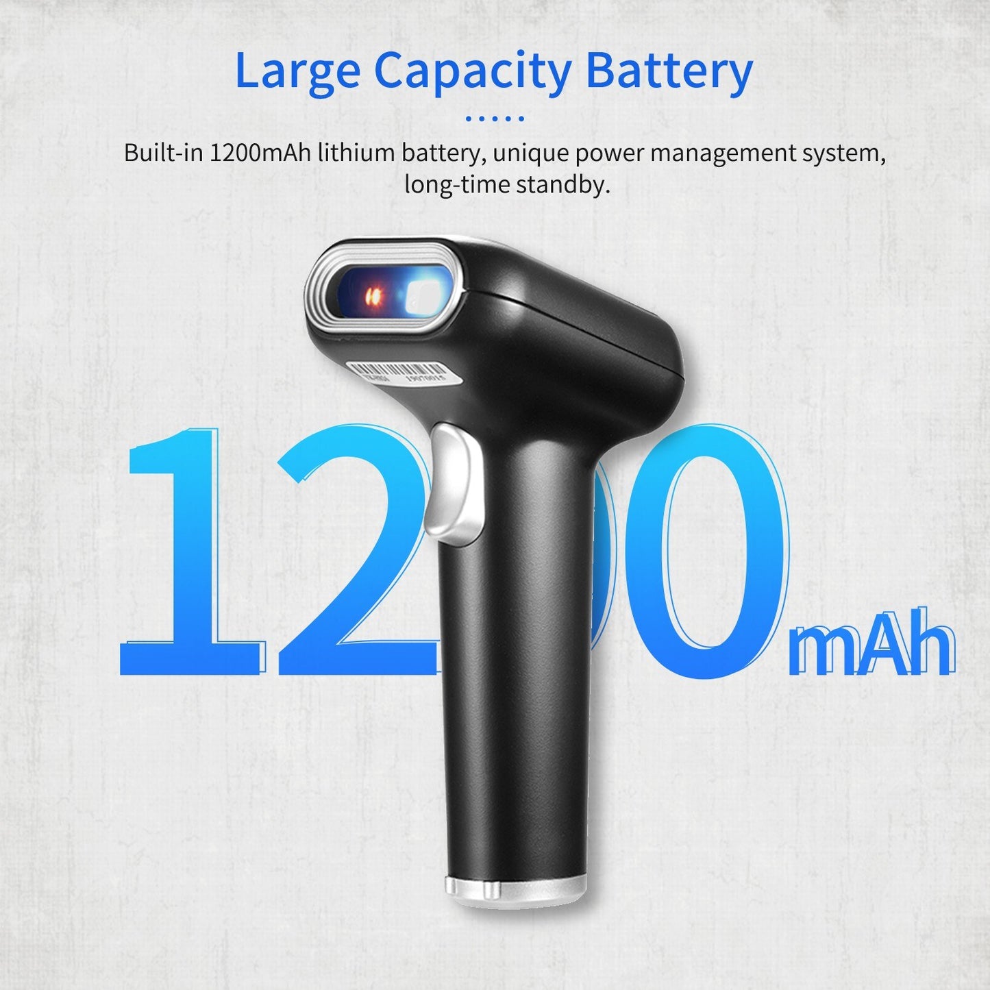 Aibecy 1D/2D QR Code High Speed Barcode Scanner