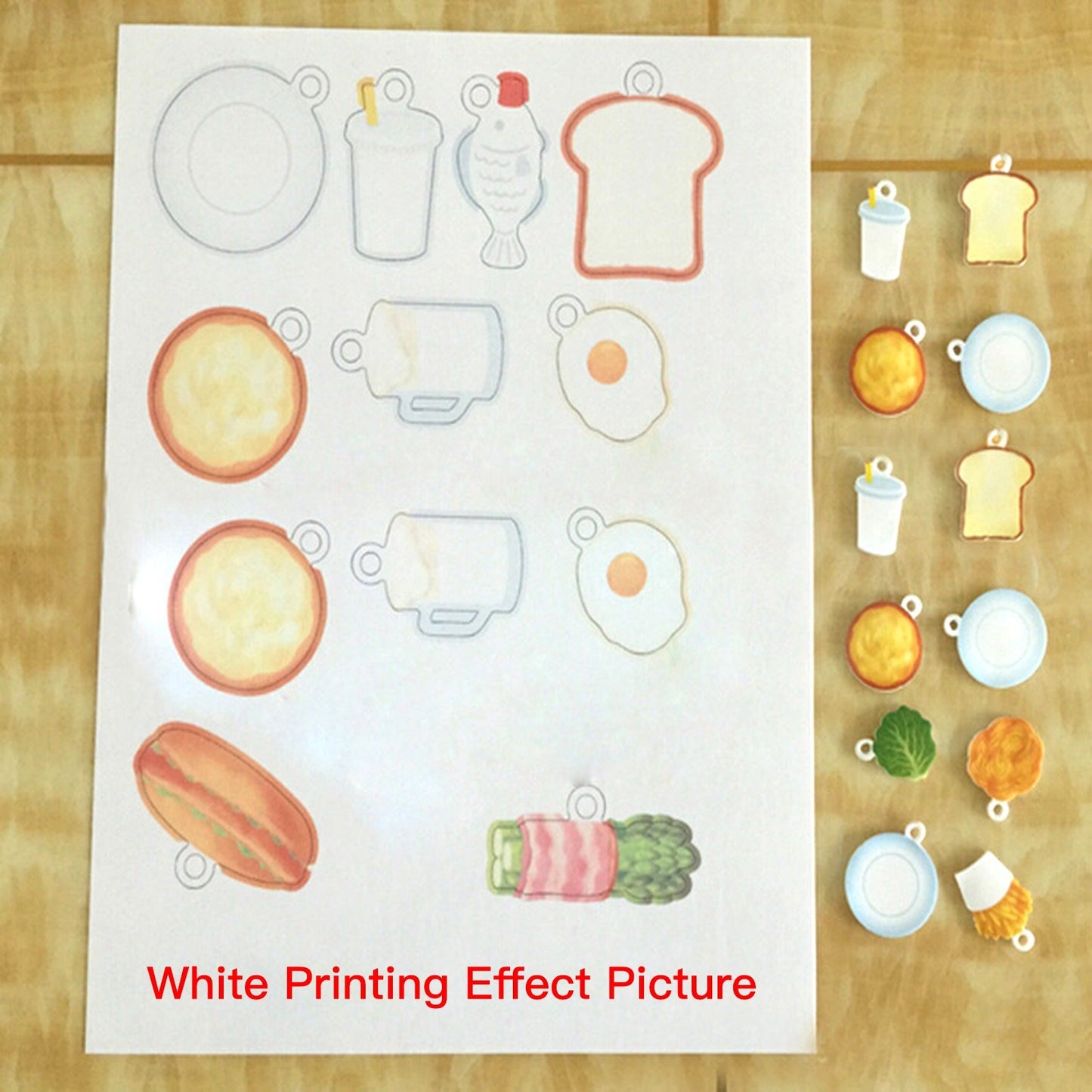 Printable White Shrink Film Kit - 25 Sheets