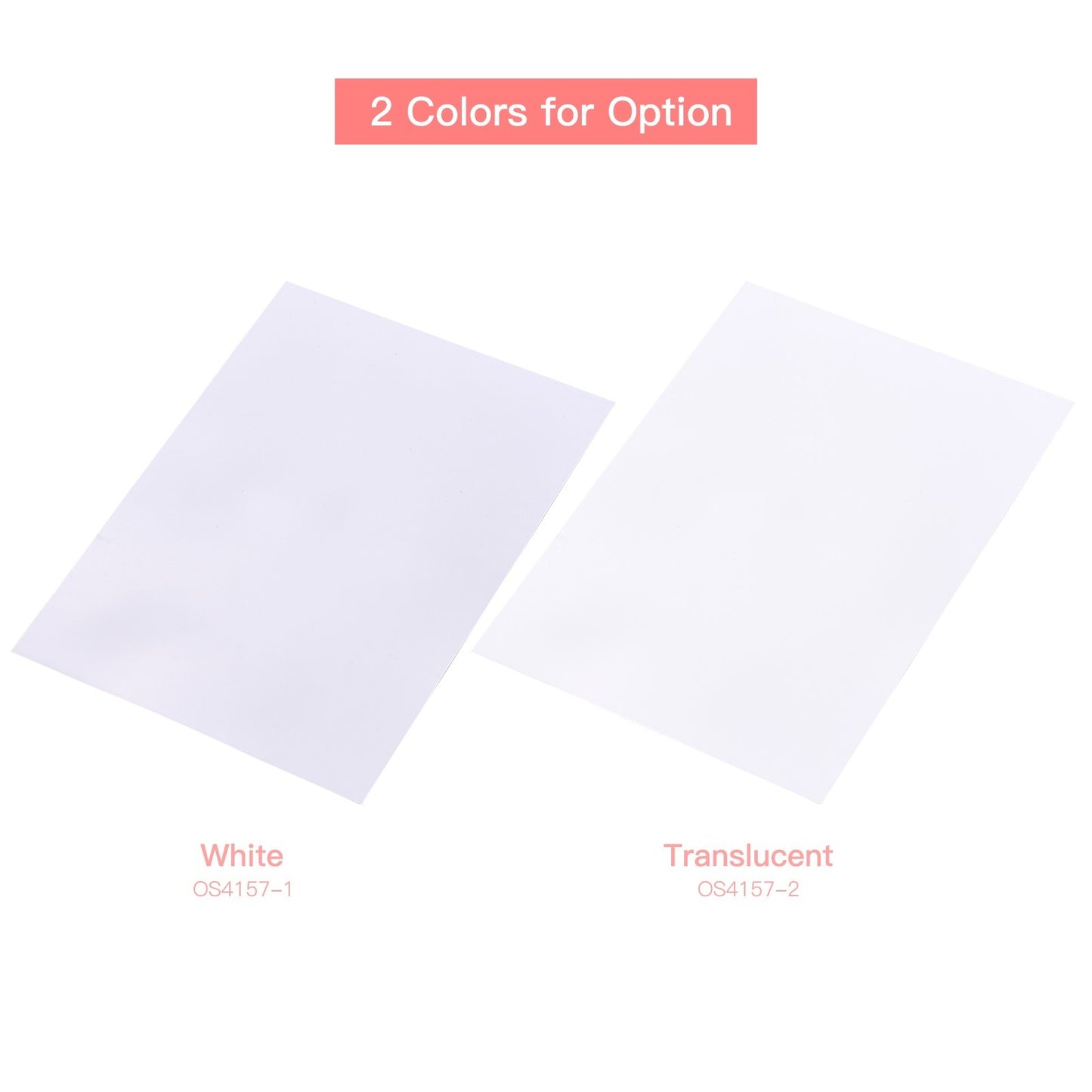 Printable White Shrink Film Kit - 25 Sheets