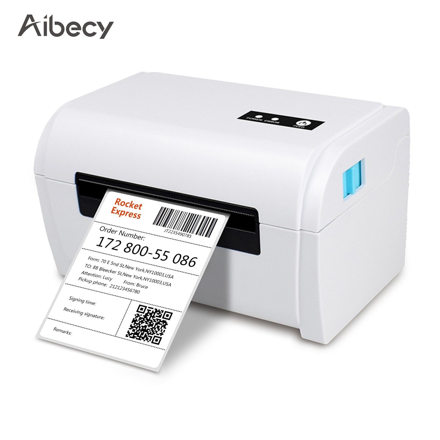 High-Speed Aibecy Thermal Shipping Label Printer