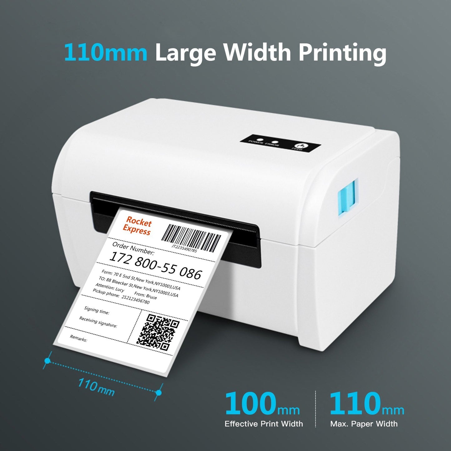 High-Speed Aibecy Thermal Shipping Label Printer