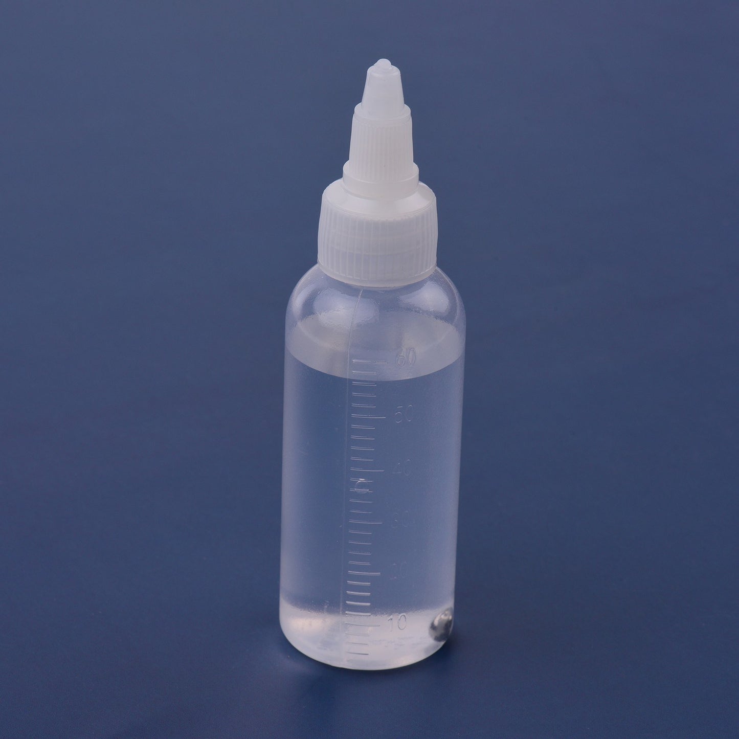 10pcs 65ml Airbrush Paint Storage Bottles with Scale, Plastic Squeeze Jars for Art & Craft Paints, Liquids, Lotions