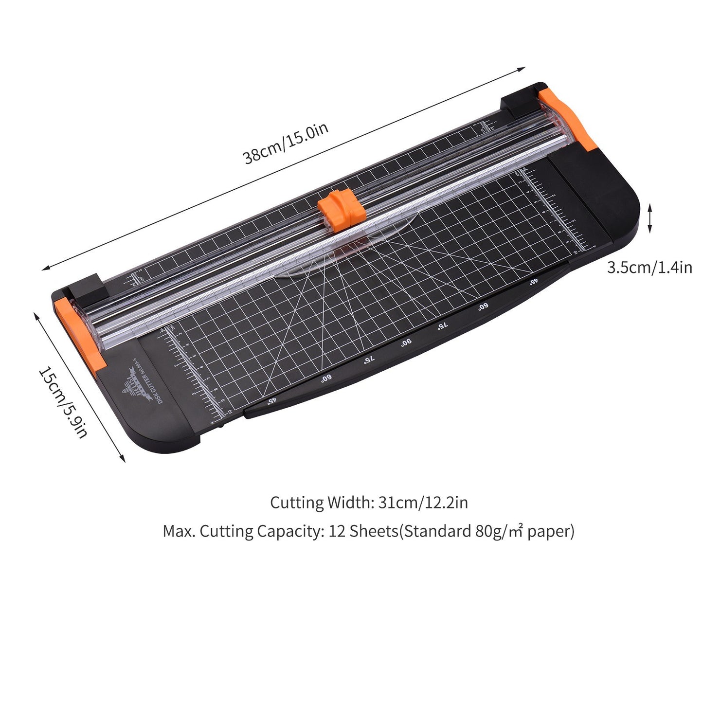 JIELISI A4 Portable Paper Trimmer Cutter