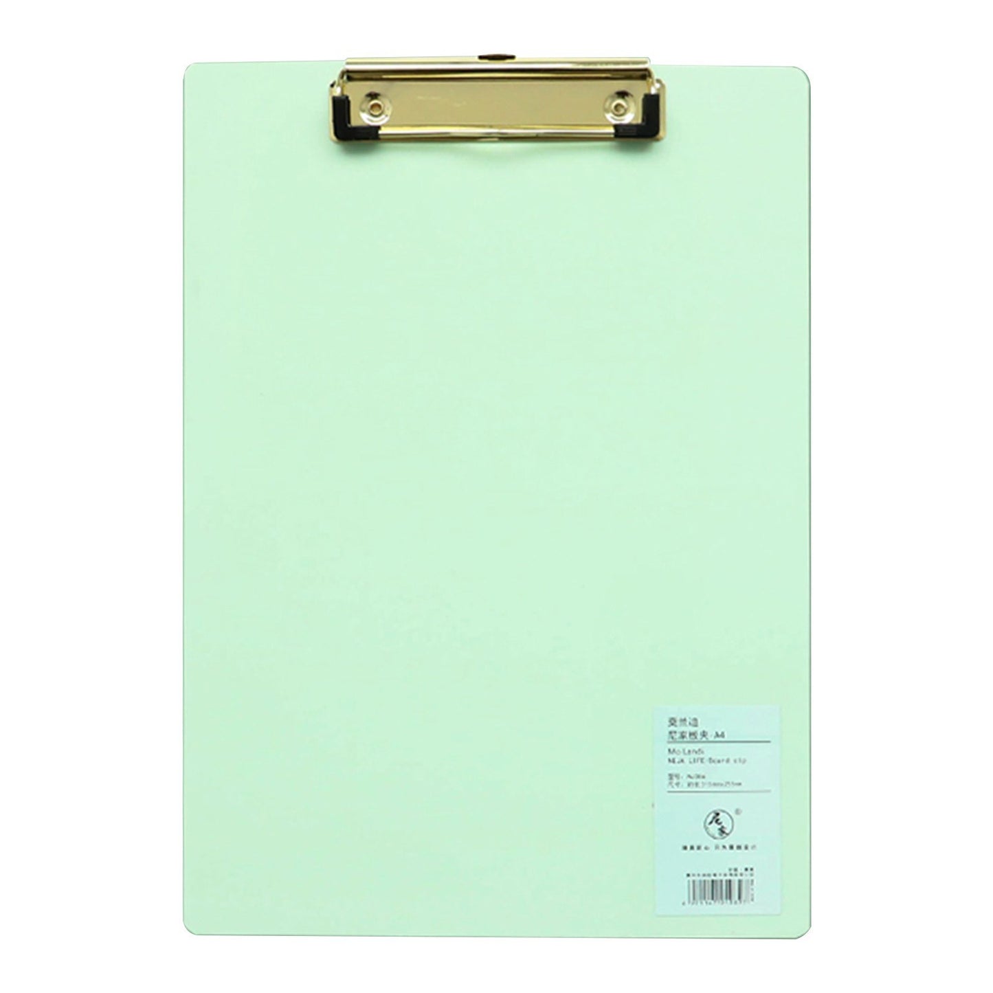 A4 Hardboard Plastic Clipboard with Hanging Hole for Students and Office Use