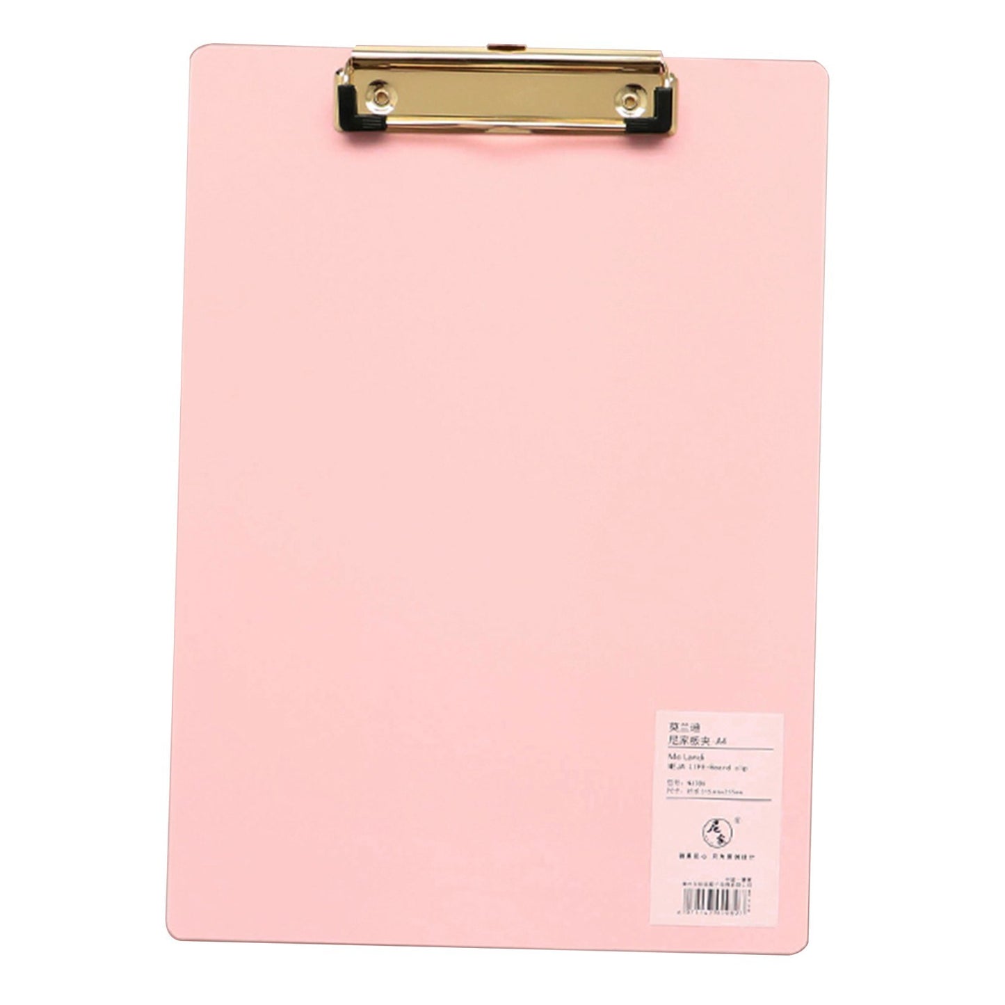 A4 Hardboard Plastic Clipboard with Hanging Hole for Students and Office Use