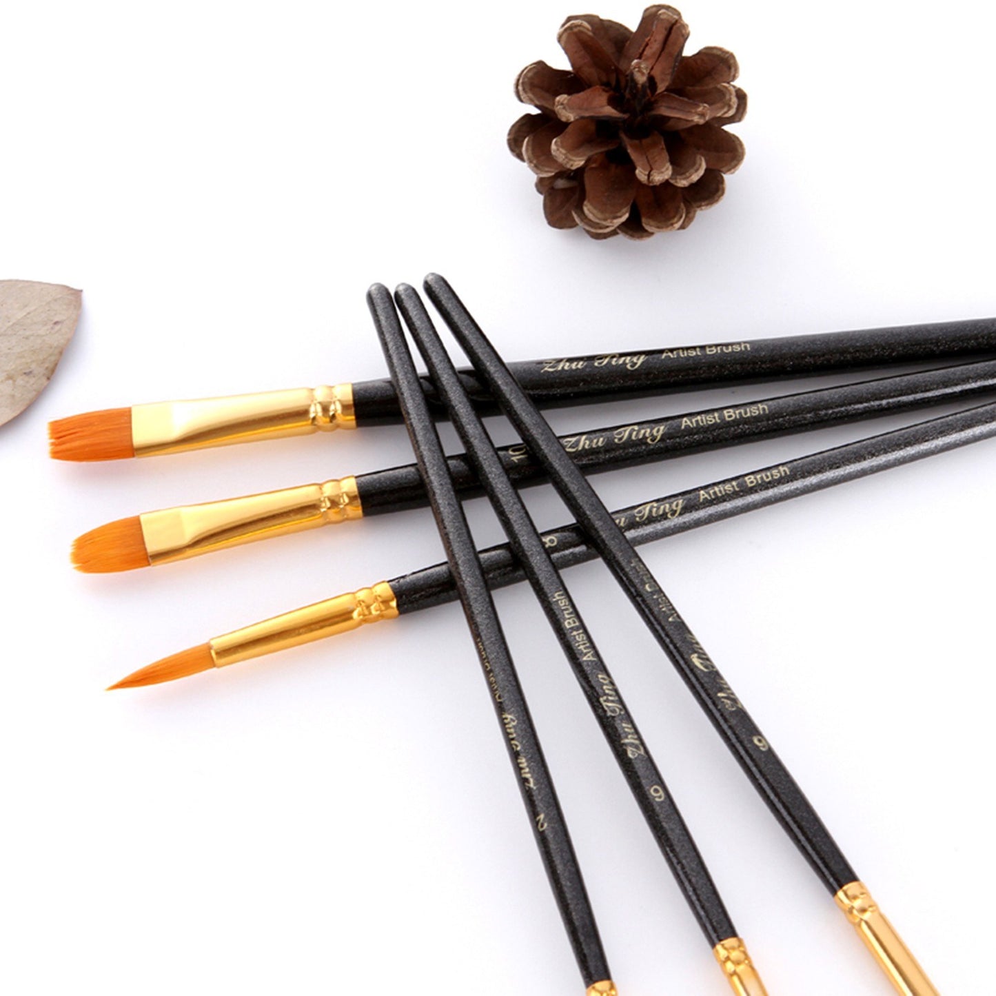 10pcs Nylon Paint Brushes Set for Artists