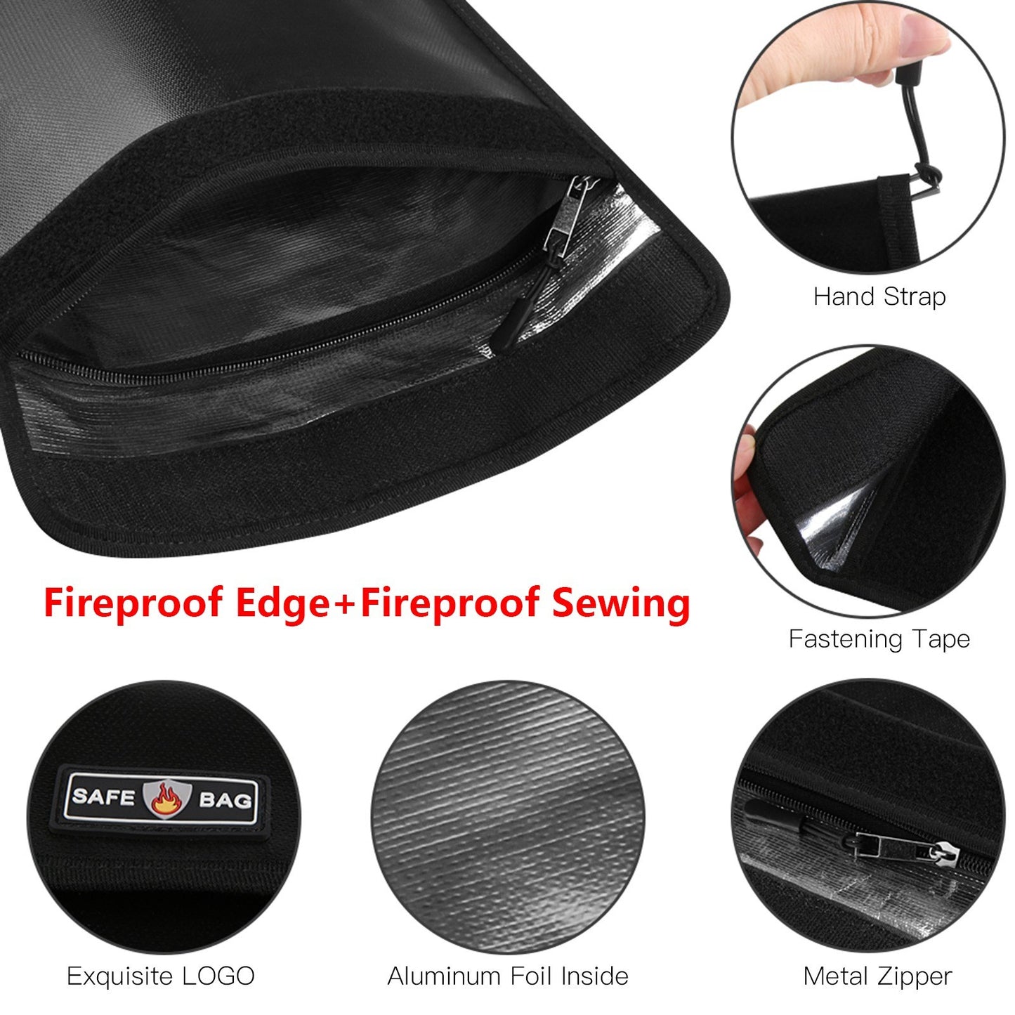 Fireproof Document Storage Bag