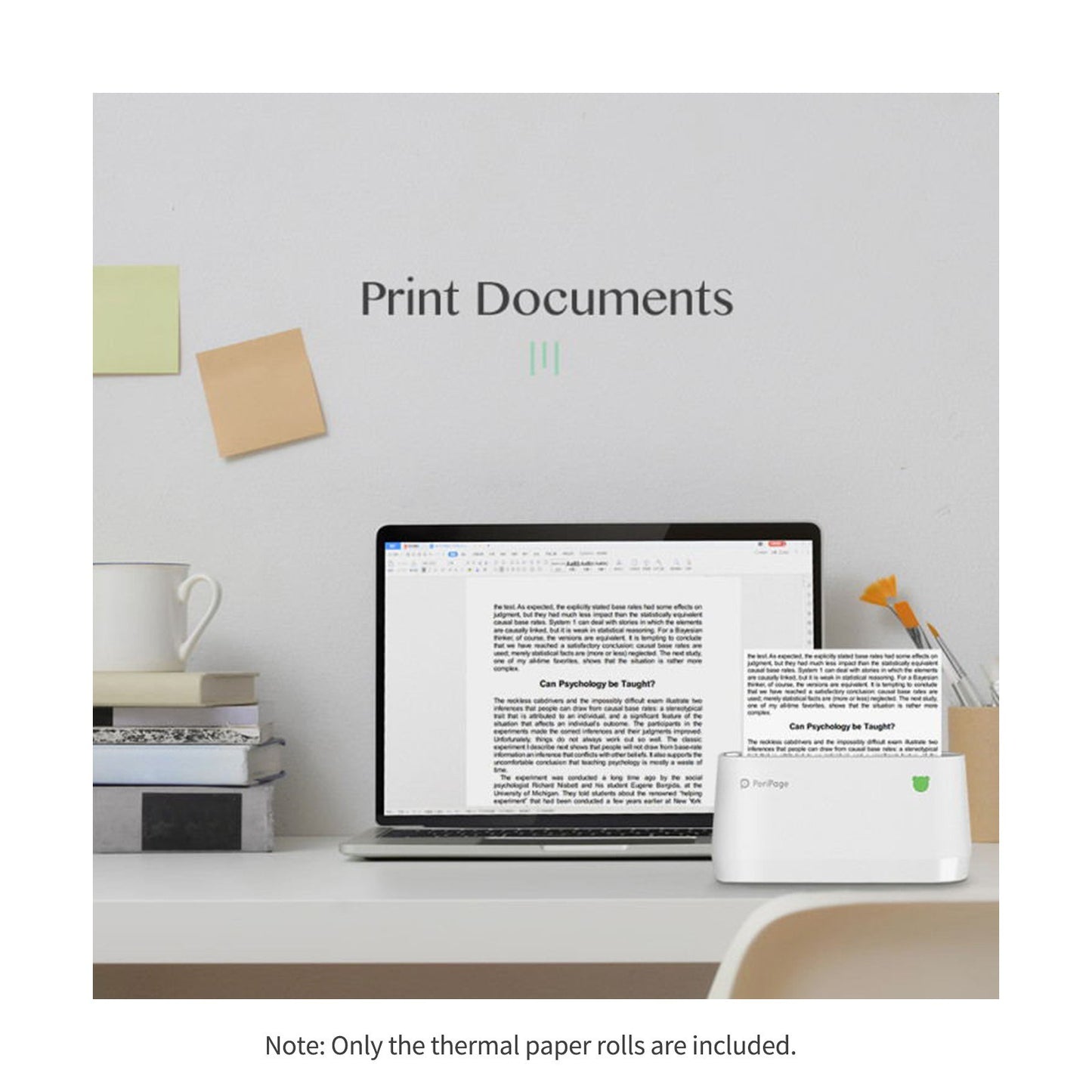 PeriPage Thermal Paper Roll - 107 x 30mm Notes