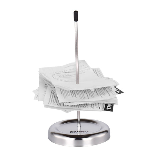 All-Metal Straight Rod Desk Receipt Holder - KW-trio