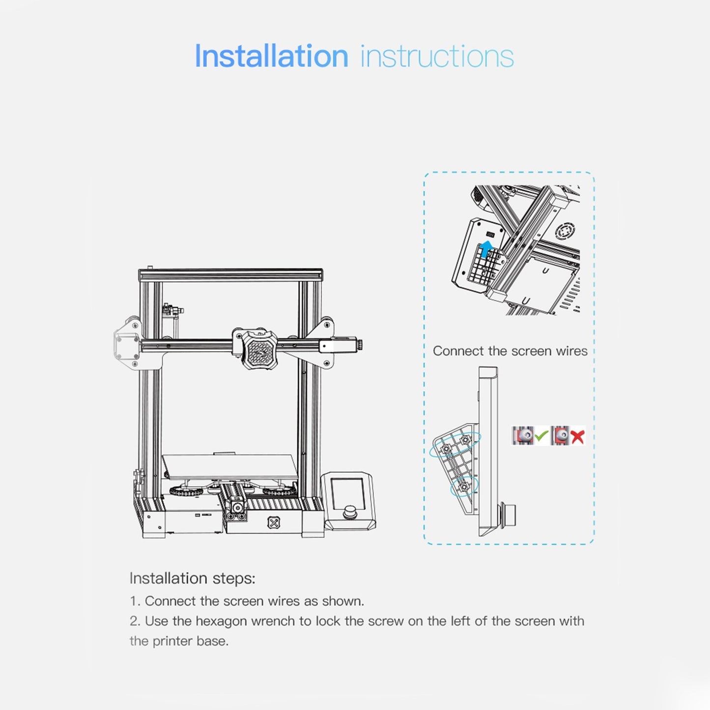 Creality Ender-3 V2 Upgrade Display Kit