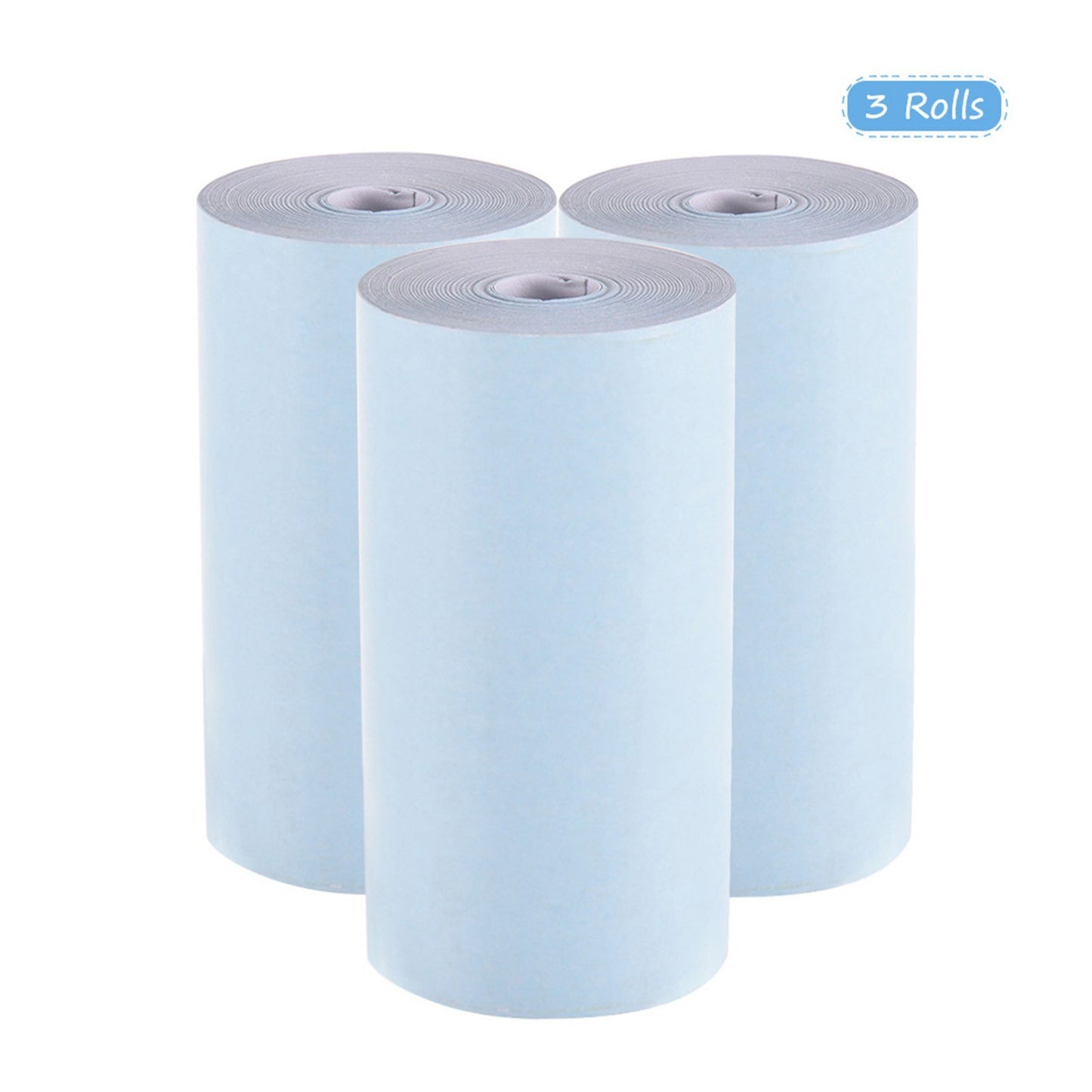 Aibecy 3-Pack 57x30mm Color Thermal Paper Rolls for PeriPage A6 & PAPERANG P1/P2 Mini Printers