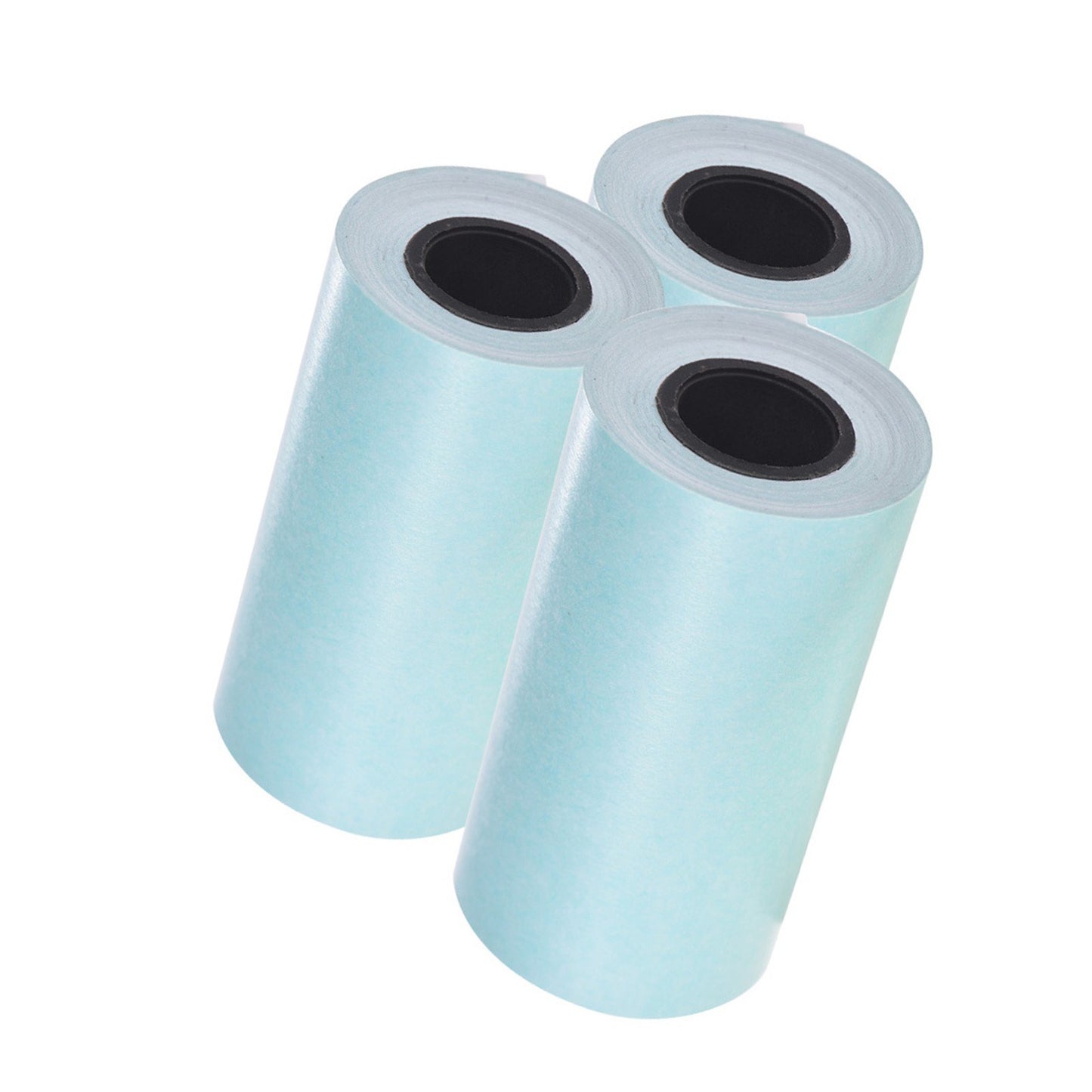Thermal Sticker Paper Roll 57x30mm Self-adhesive for PeriPage A6 & PAPERANG P1/P2 Mini Printers, 3 Rolls