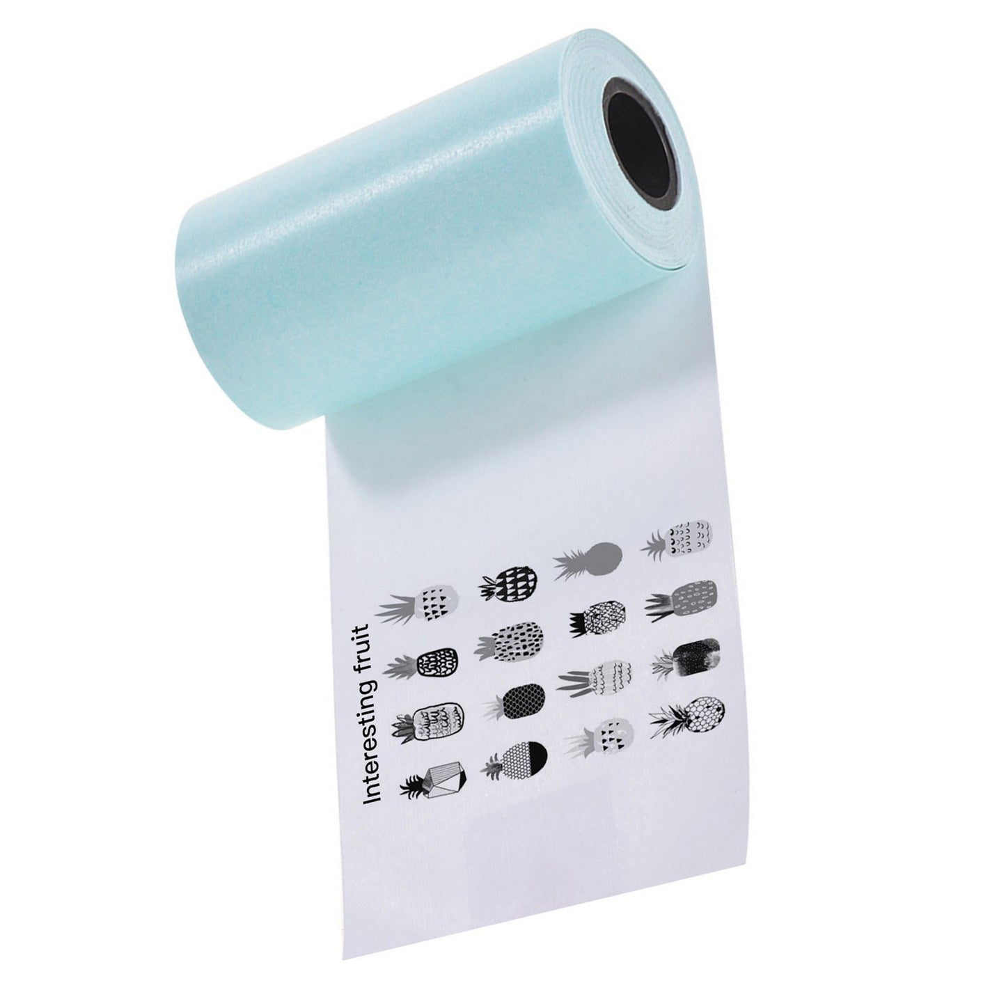 Thermal Sticker Paper Roll 57x30mm Self-adhesive for PeriPage A6 & PAPERANG P1/P2 Mini Printers, 3 Rolls