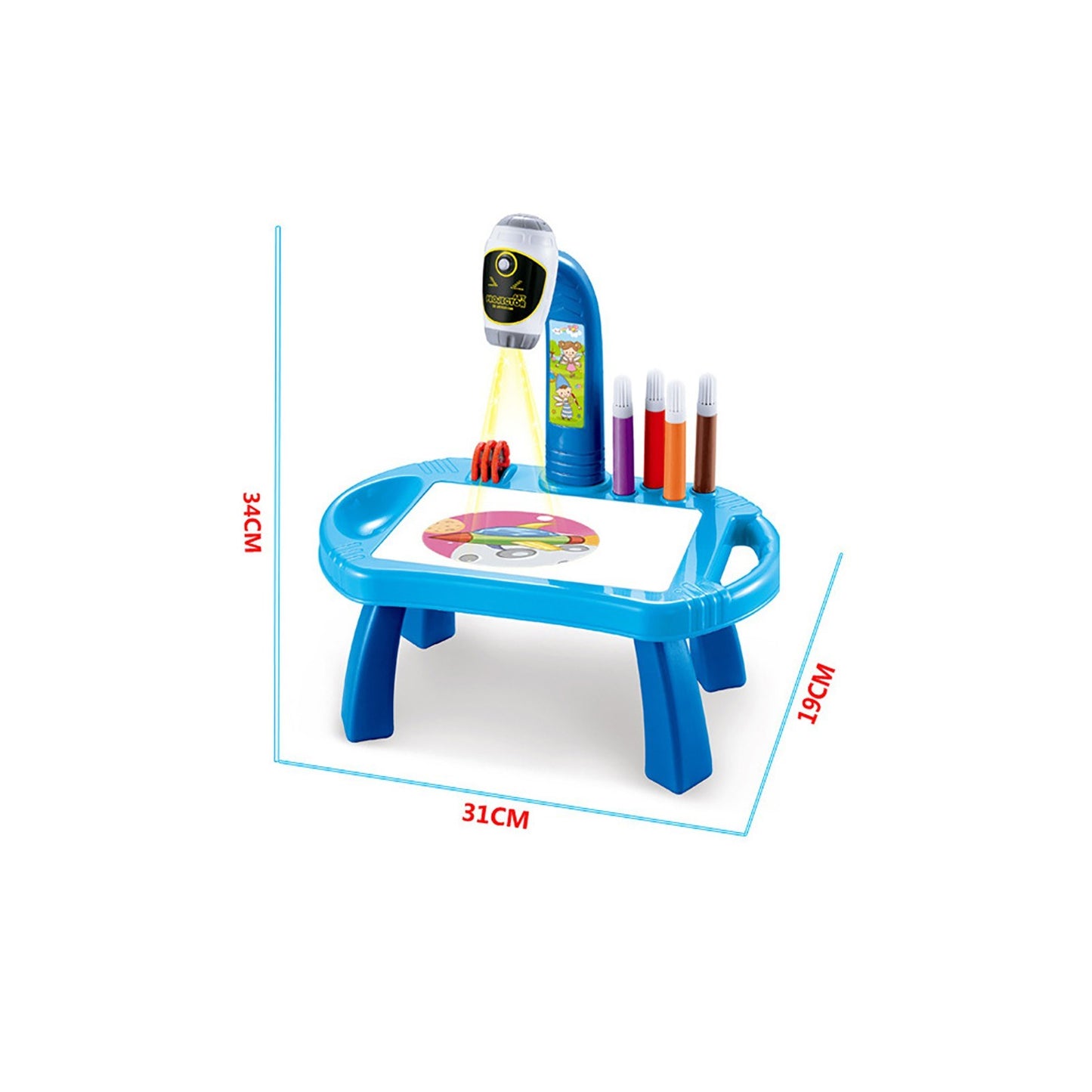 Kids Tracing & Drawing Projector Art Desk