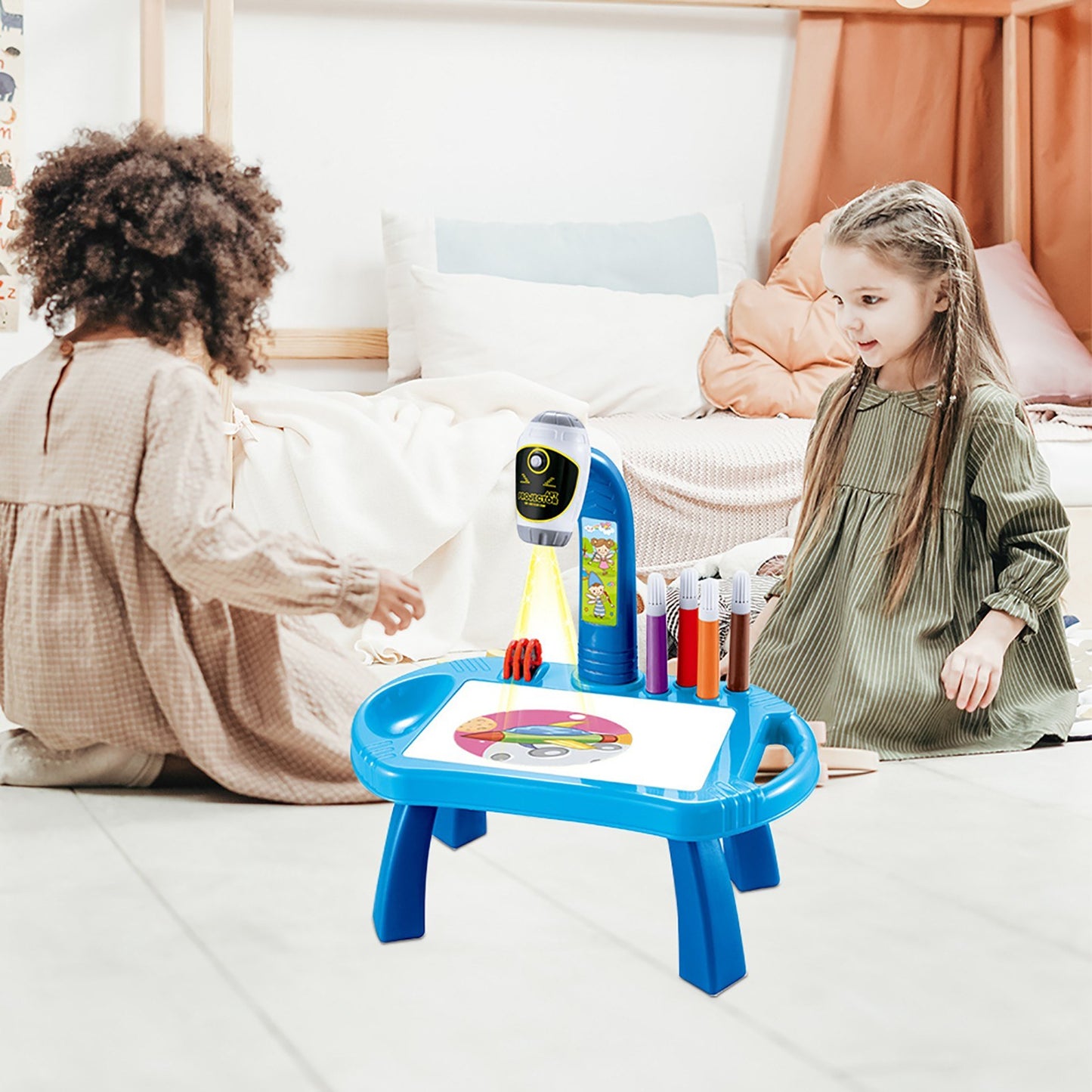Kids Tracing & Drawing Projector Art Desk