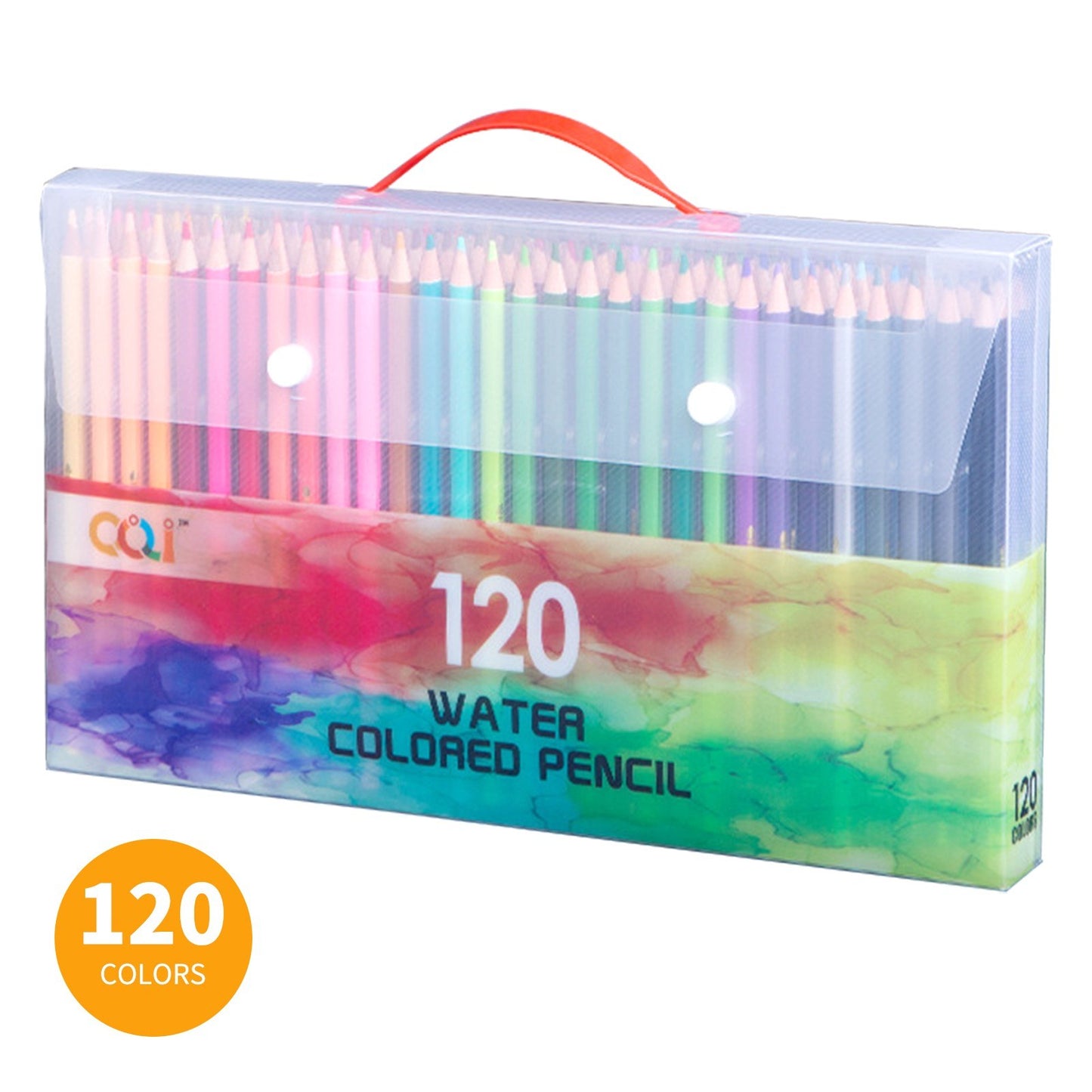 Professional Watercolor Pencils Set - 120/150/180/210 Water-Soluble Colored Pencils for Artists, Students & Adults - Art Supplies for Drawing, Sketching, and Coloring Books