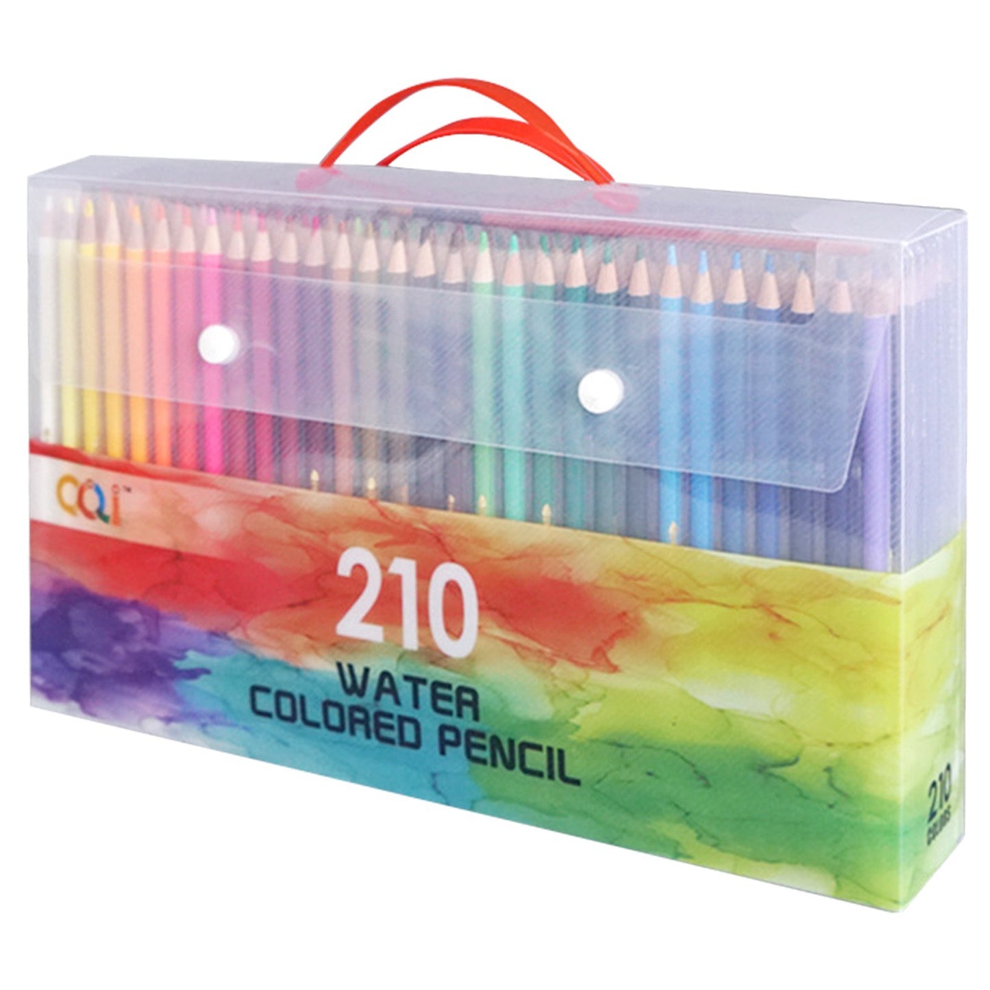 Professional Watercolor Pencils Set - 120/150/180/210 Water-Soluble Colored Pencils for Artists, Students & Adults - Art Supplies for Drawing, Sketching, and Coloring Books