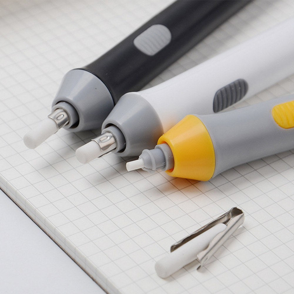 Battery Operated Electric Eraser Kit with 22 Refills for Students, Artists, Drawing & Sketching