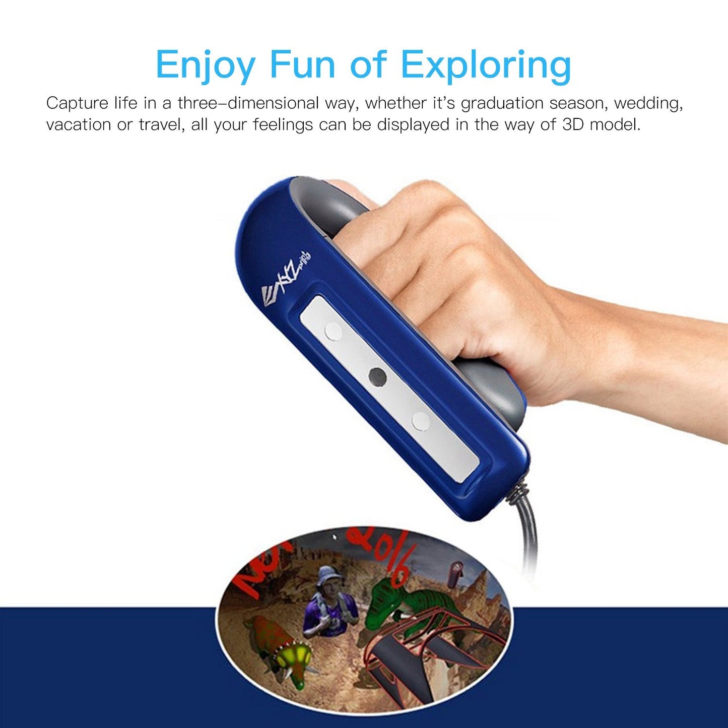 Full Color Handheld 3D Scanner - XYZprinting