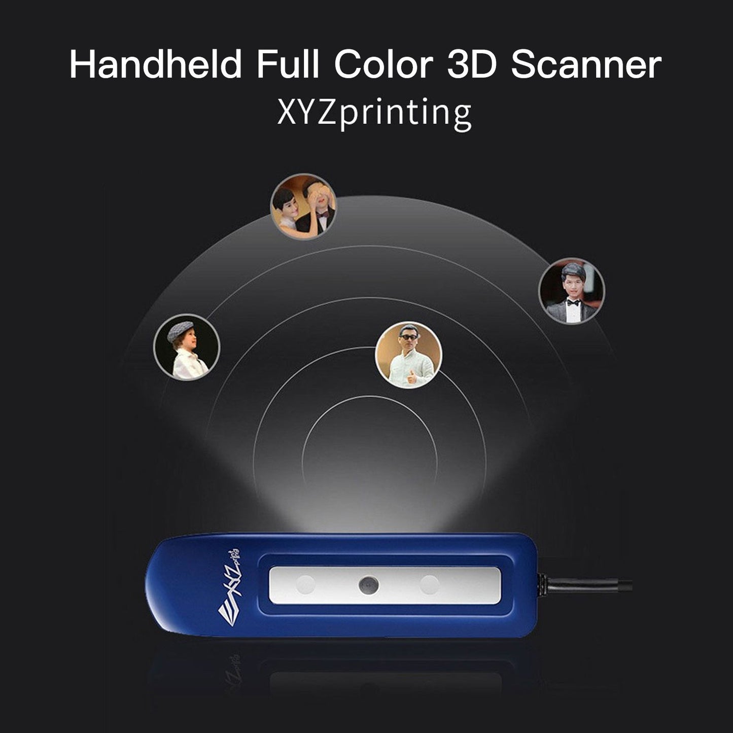Full Color Handheld 3D Scanner - XYZprinting