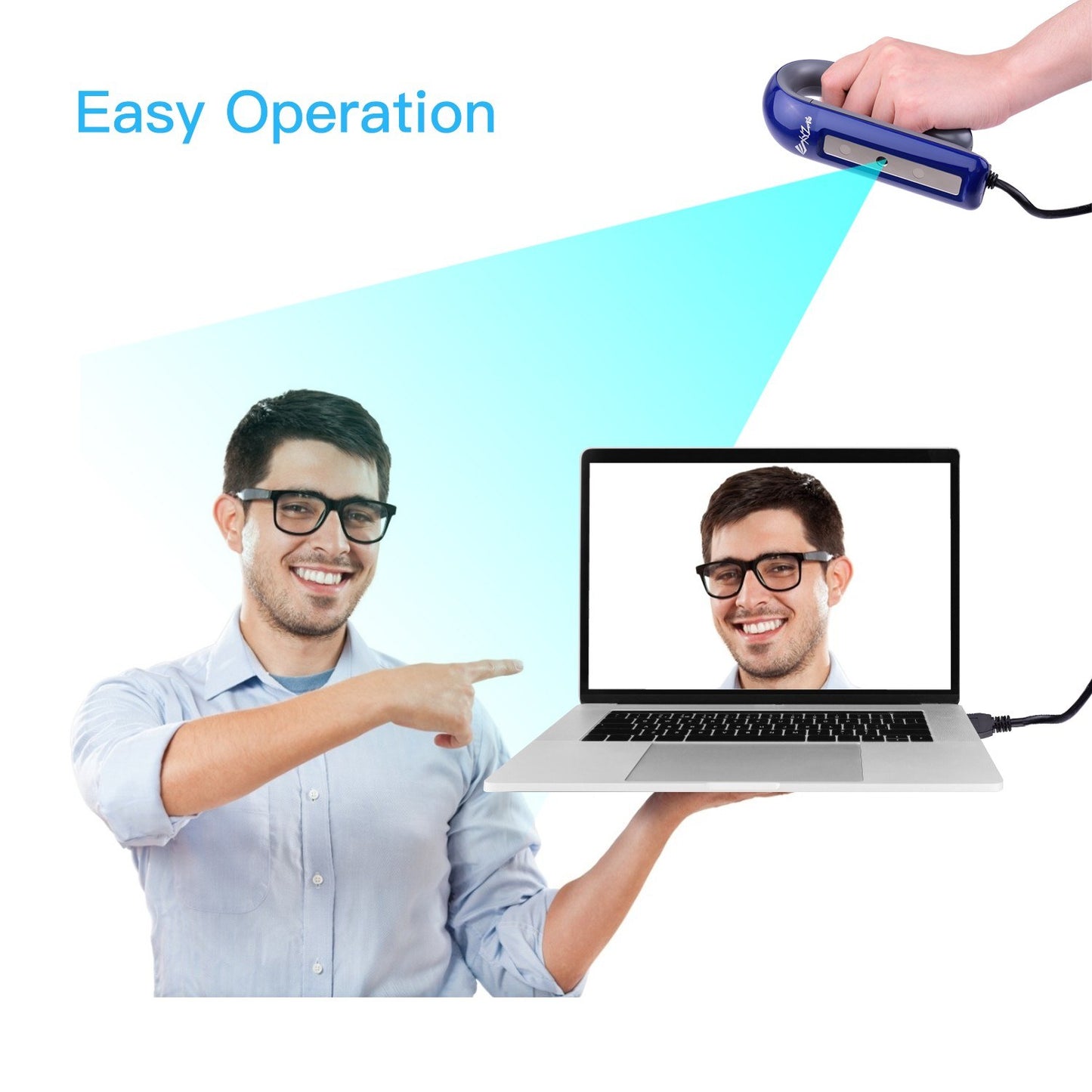 Full Color Handheld 3D Scanner - XYZprinting