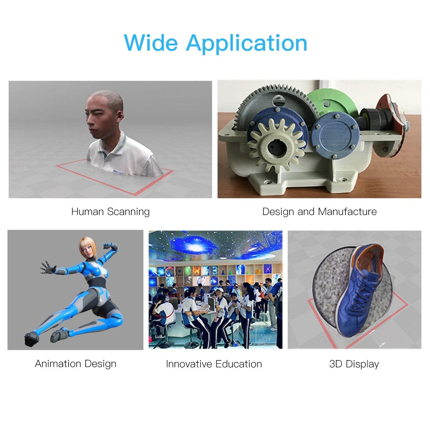Full Color Handheld 3D Scanner - XYZprinting