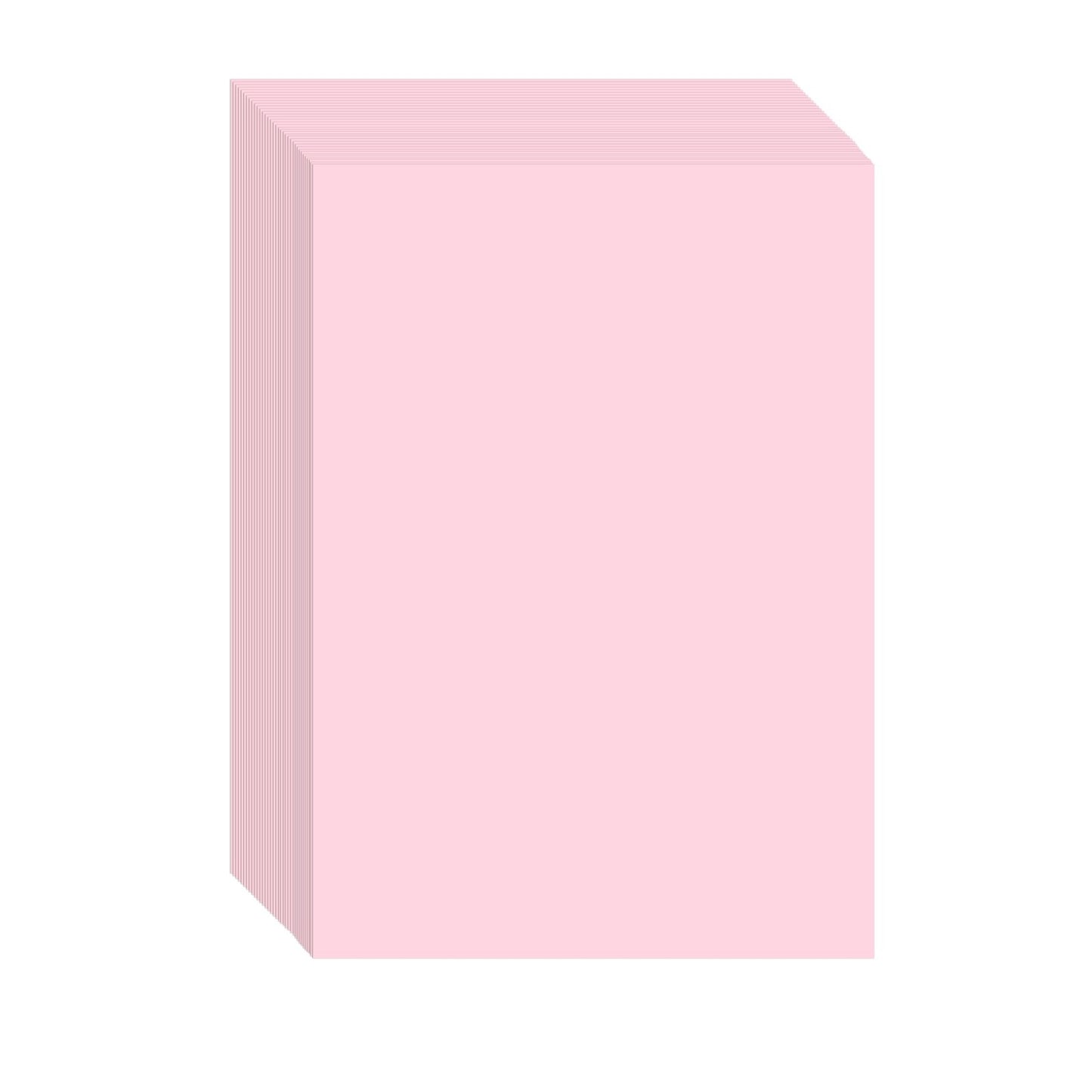 A4 Color Copy Paper - 100 Sheets, 70GSM, 210x297mm/8.3x11.7in for Printing, Writing, Crafts & Art