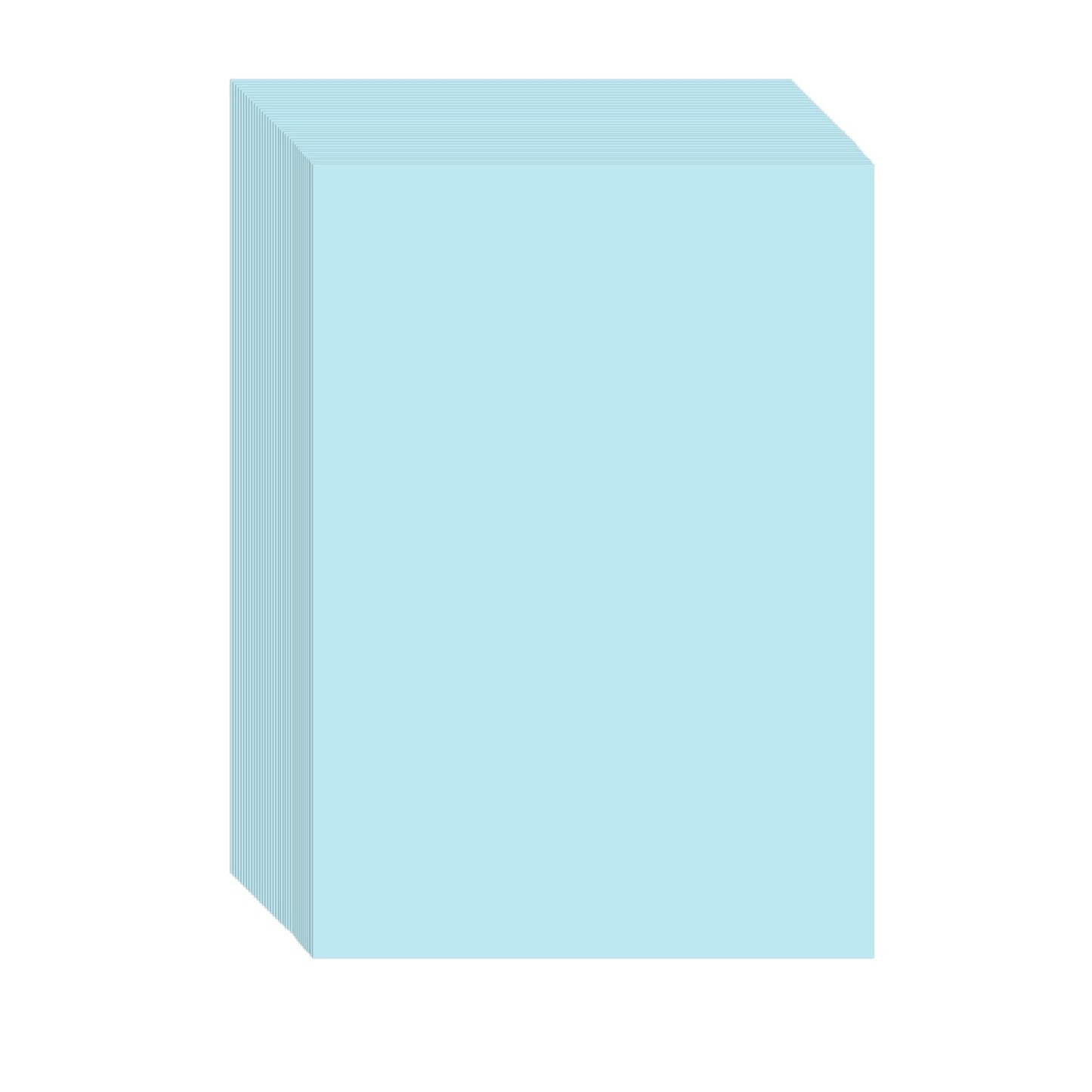 A4 Color Copy Paper - 100 Sheets, 70GSM, 210x297mm/8.3x11.7in for Printing, Writing, Crafts & Art