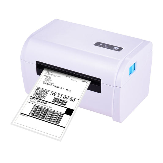 High-Speed 4x6 Shipping Label Printer, Compatible with Amazon UPS Ebay Shopify FedEx, 160mm/s USB Thermal Sticker Printer, Max. 110mm Width for Barcode & Postage