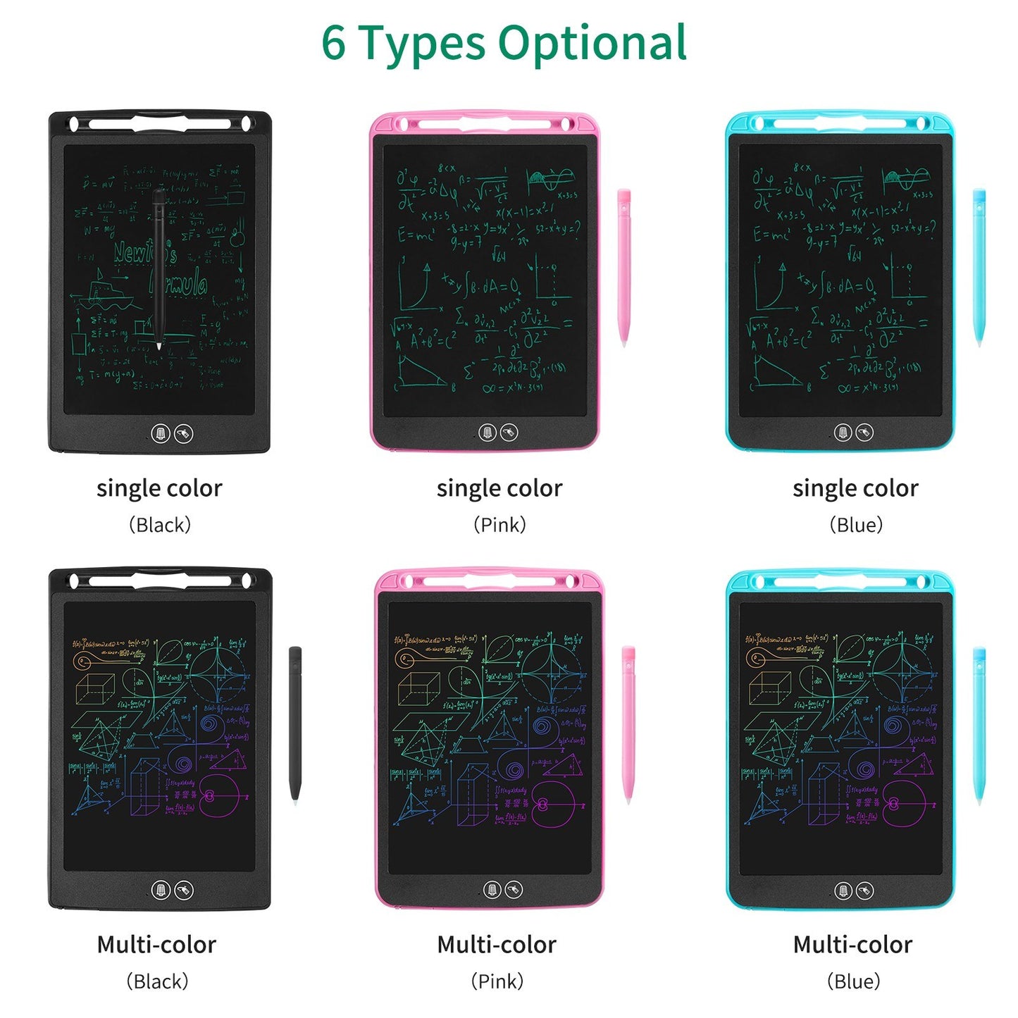 8.5 Inch LCD Writing Tablet for Kids - Colorful Doodle Drawing Pad with Magnetic Stylus, Educational Toy for Ages 3-6, Perfect for Home, Office & Gifts