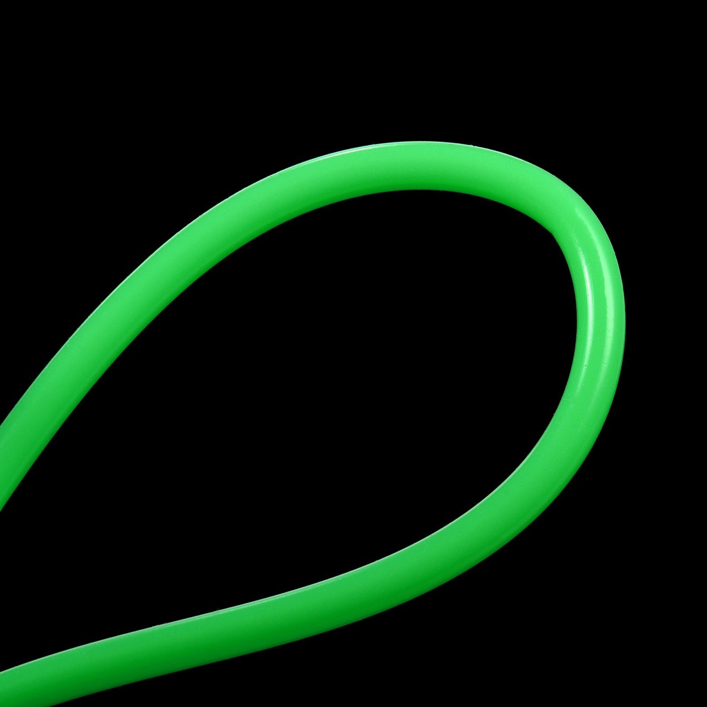 1 Meter Green Food Grade Silicone Tubing, Flexible Rubber Hose for Pump Transfer and Food Machinery, 1mm ID x 3mm OD