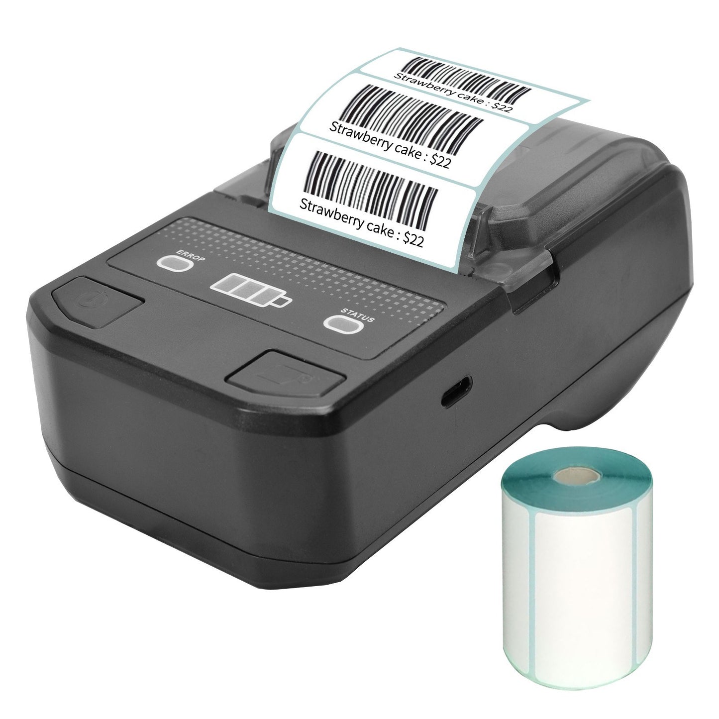 Wireless 58mm Portable Thermal Receipt Printer