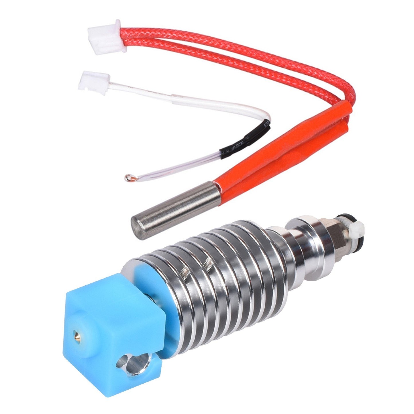 BIQU 3D Printer Hotend V5 J-head Kit for Anycubic Mega Series with 0.4mm Nozzle & Heater Wire - 12V Bowden Extruder, Compatible with ChironS