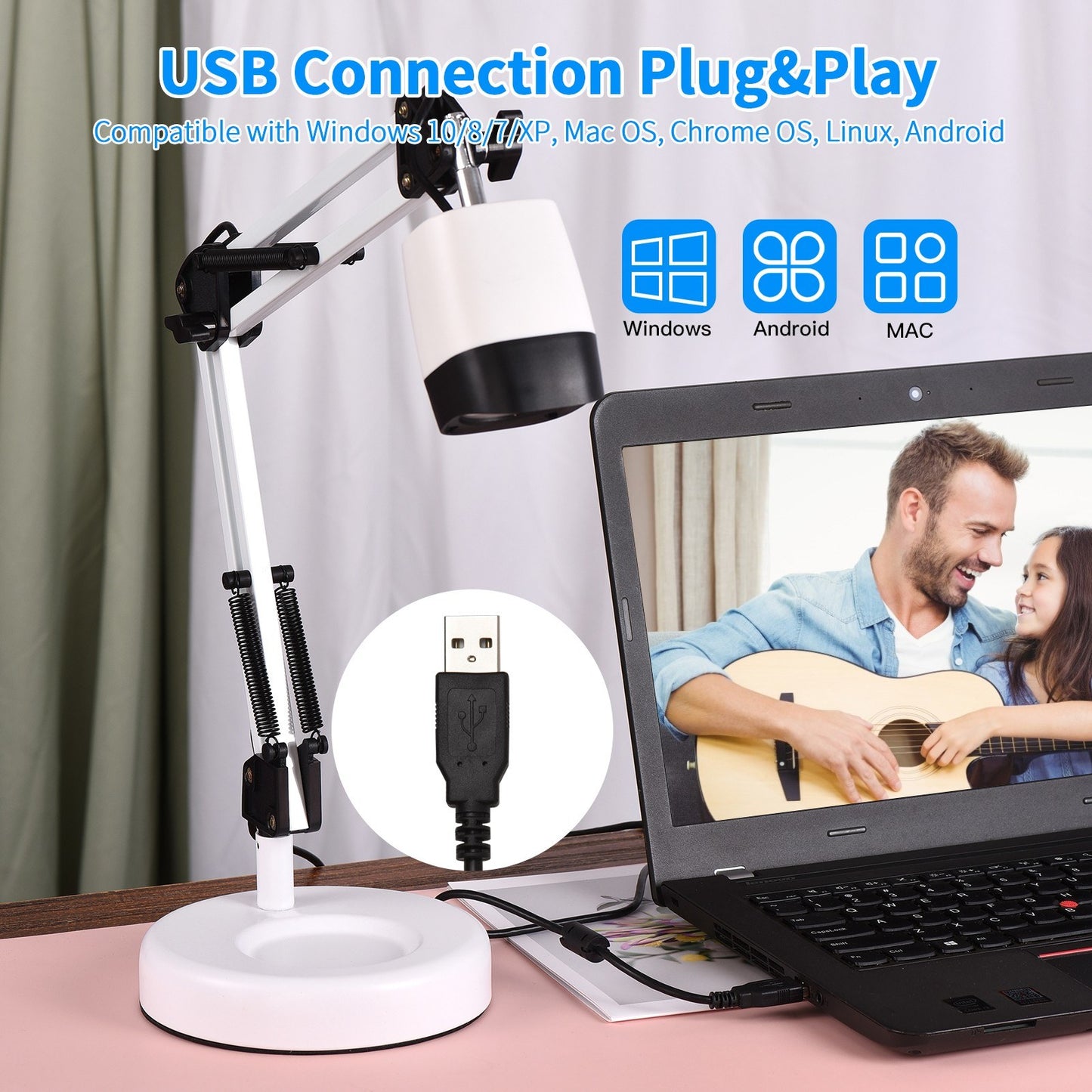 Dual Function Document Scanner & Webcam