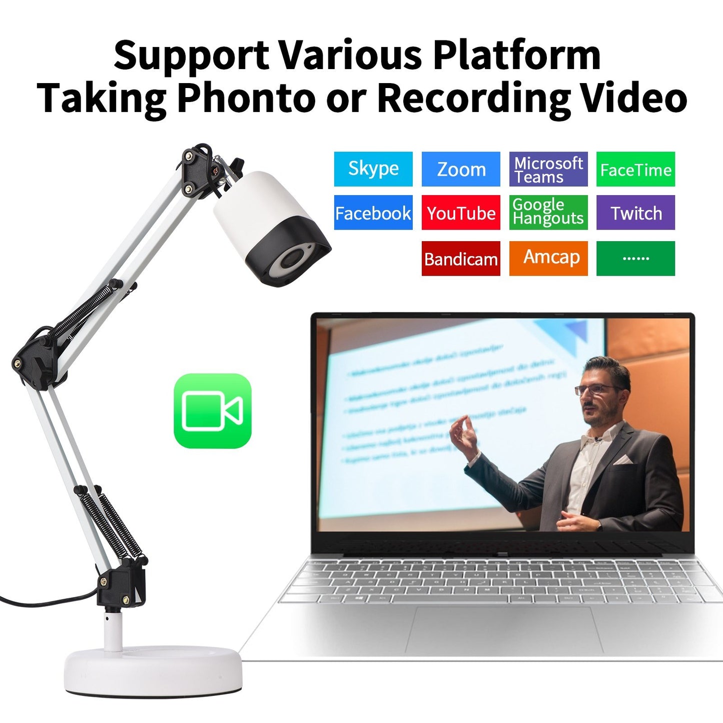 Dual Function Document Scanner & Webcam