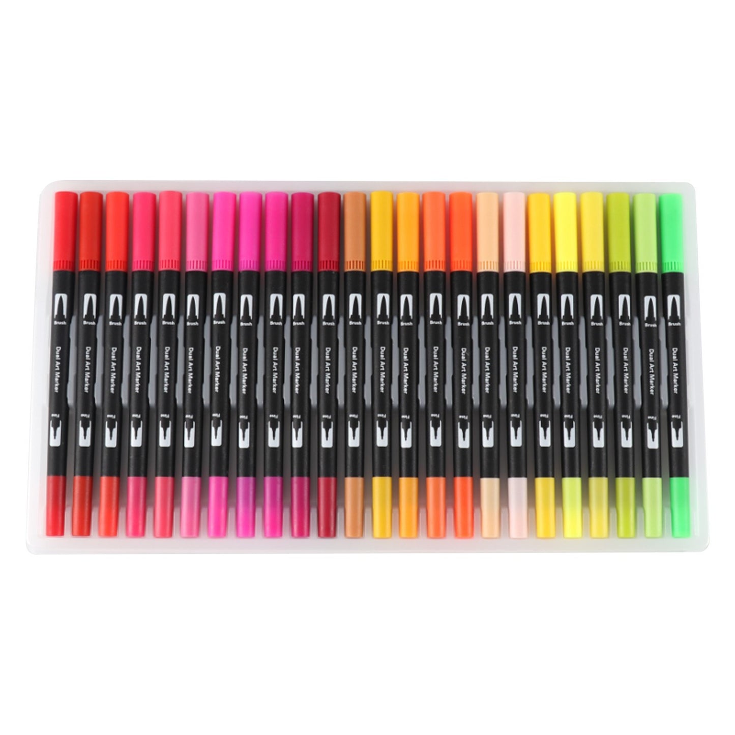 Dual Tip 12-Color Marker Set for Kids & Adults: Fine Point Art Pens for Coloring, Drawing, and Sketching