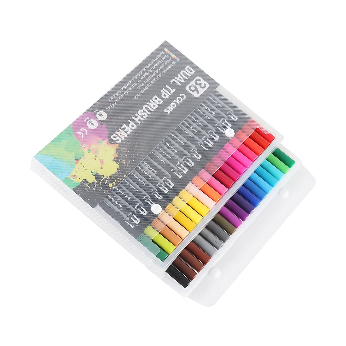 Dual Tip 12-Color Marker Set for Kids & Adults: Fine Point Art Pens for Coloring, Drawing, and Sketching