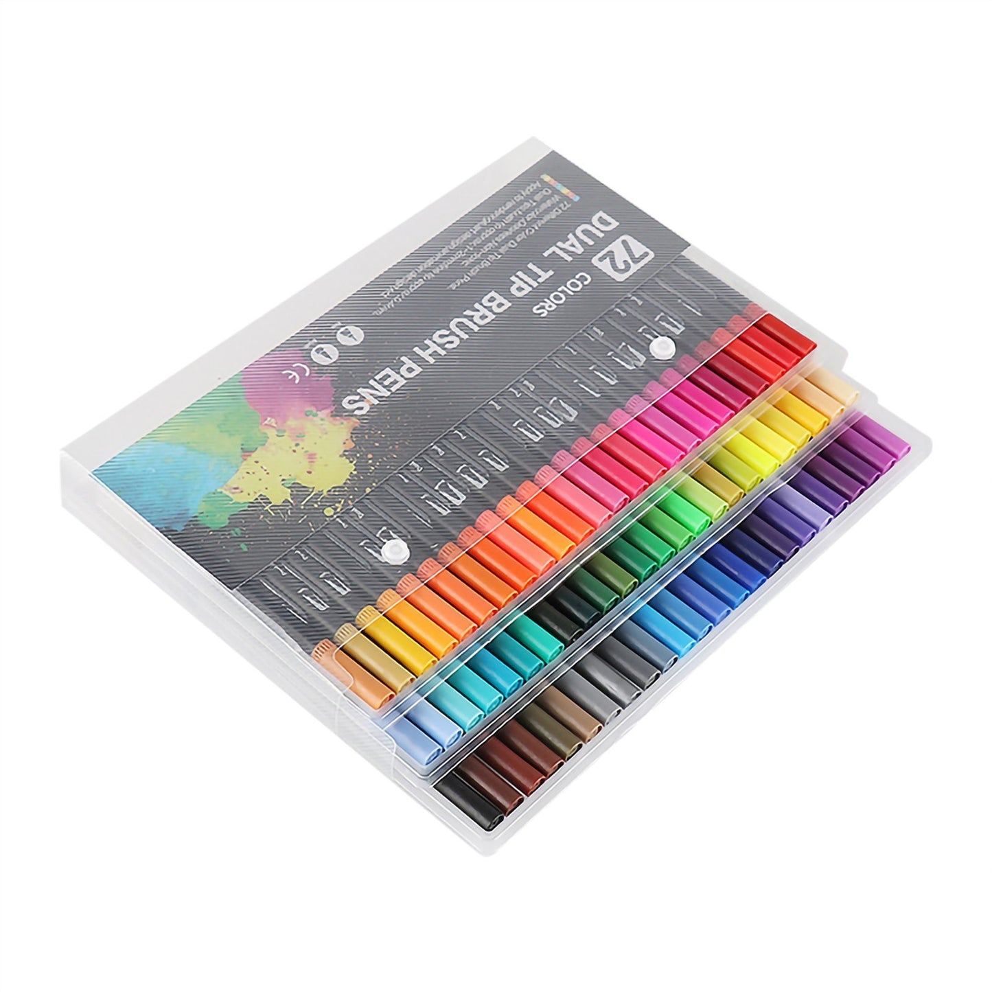 Dual Tip 12-Color Marker Set for Kids & Adults: Fine Point Art Pens for Coloring, Drawing, and Sketching
