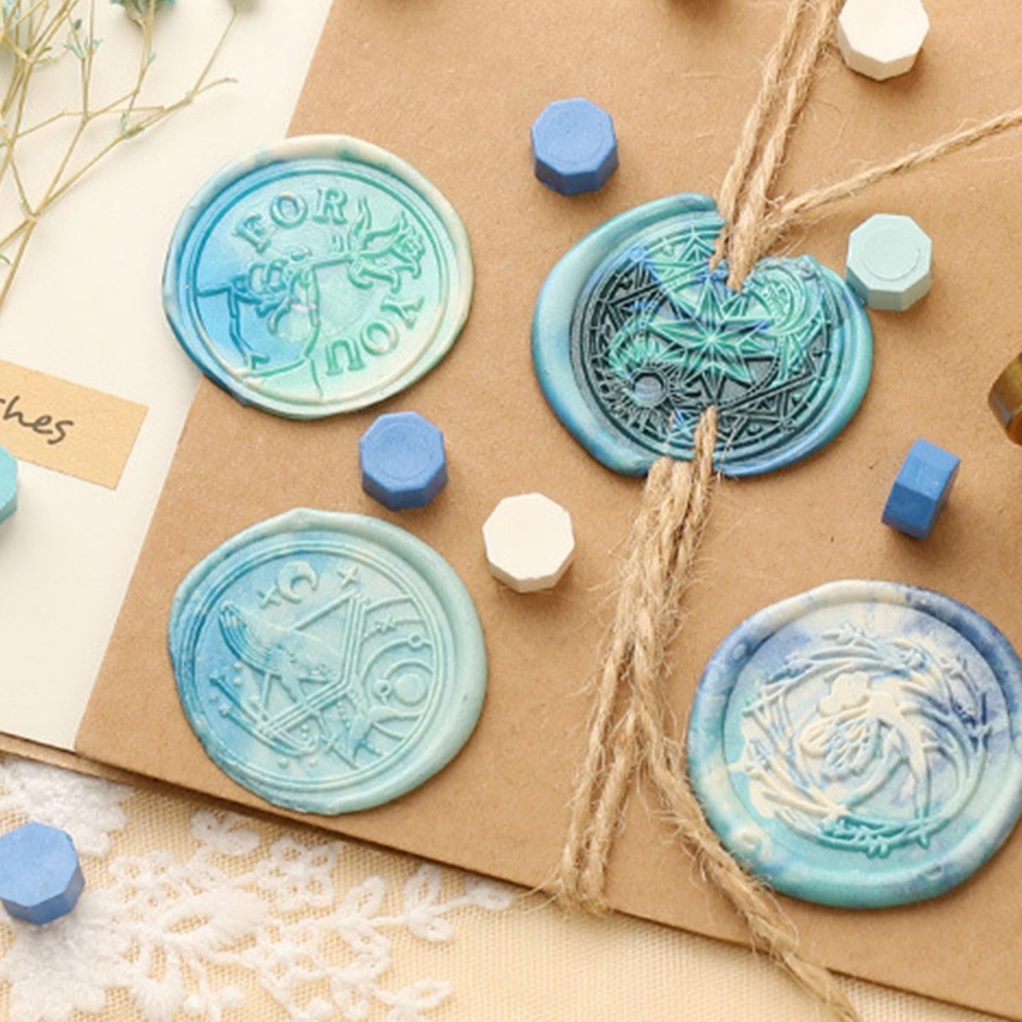 Colorful Sealing Wax Beads Set - 200 Pieces with Storage Box for Stamps, Cards, Envelopes, Wedding Invitations & Crafting